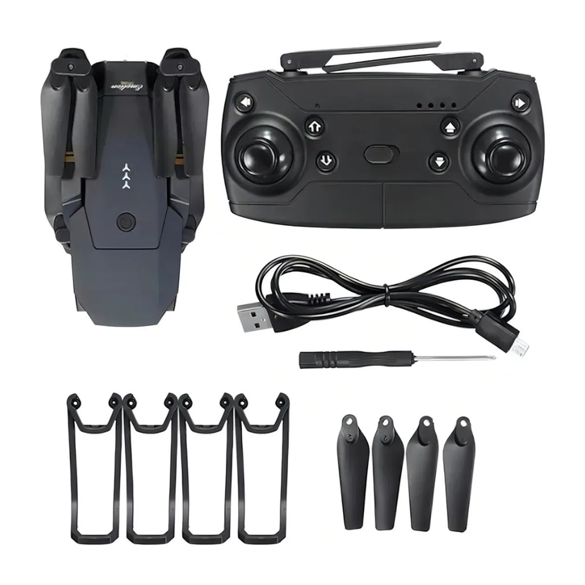 OEM - Juguete Drone Dron Control Remoto Dual Mini Cámara HD Triple Bateria