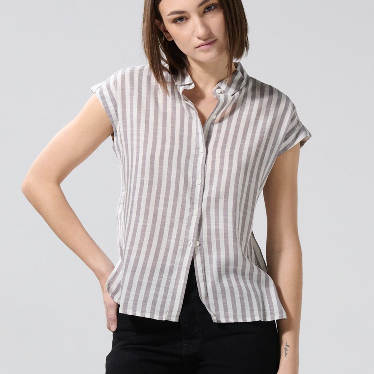 KOAJ - KOAJ BLUSA CAMISERA HOMBRO RODADO Mujer