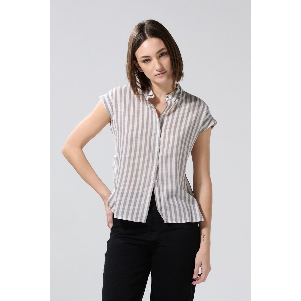 KOAJ - KOAJ BLUSA CAMISERA HOMBRO RODADO Mujer
