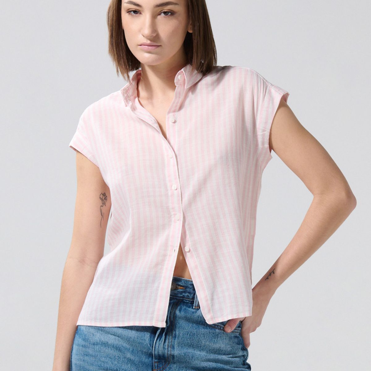 KOAJ - KOAJ BLUSA CAMISERA HOMBRO RODADO Mujer