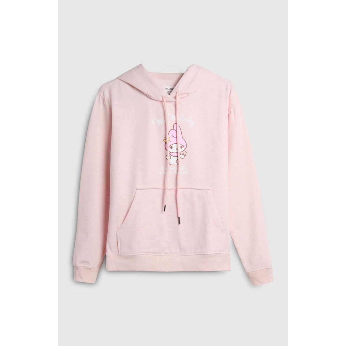 KOAJ - KOAJ Buzo oversize con capota rosado y diseño de My Melody Niña