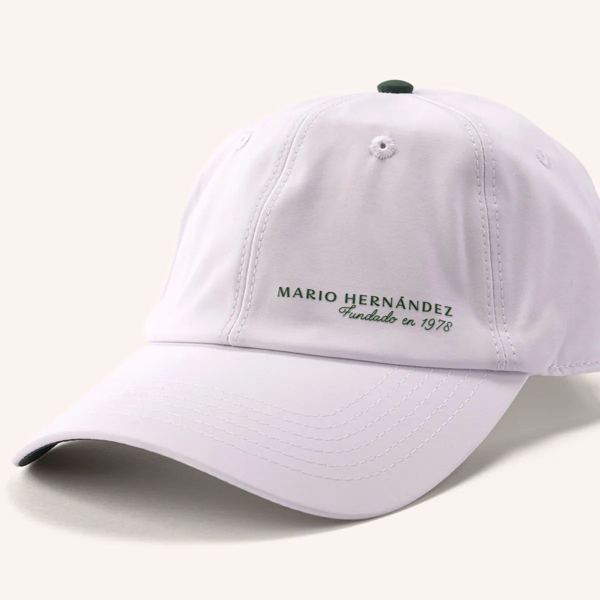 MARIO HERNANDEZ - Gorra Beisbolera Imperial Blanco Norte