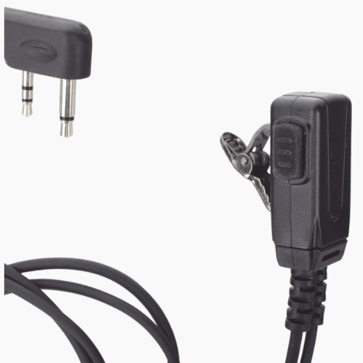 TX - Micrófono - audífono de solapa para ICOM IC-F11 14 3021 3013 3103 3003 1100D2100D