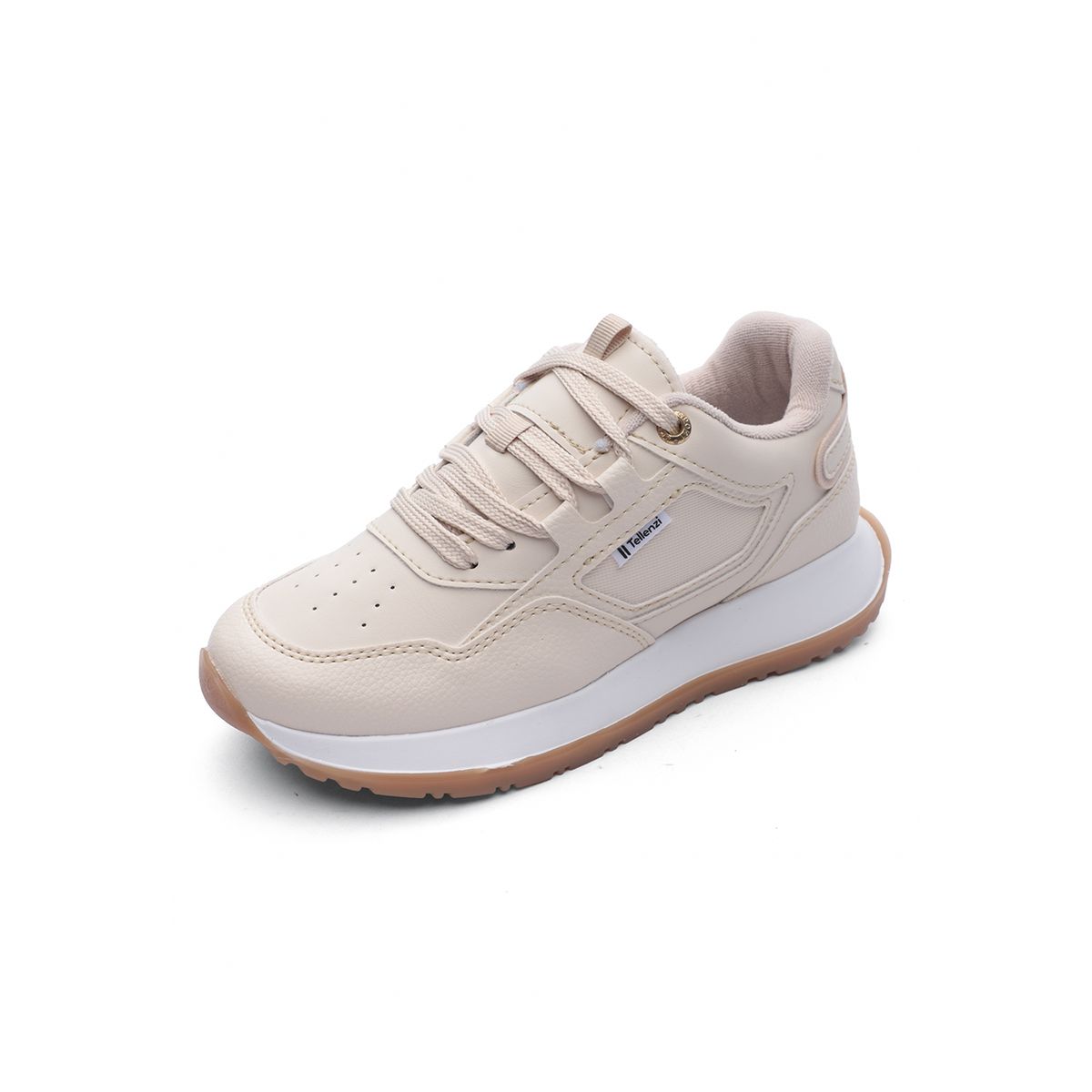 TELLENZI - Tenis Dama Beige Tellenzi 708