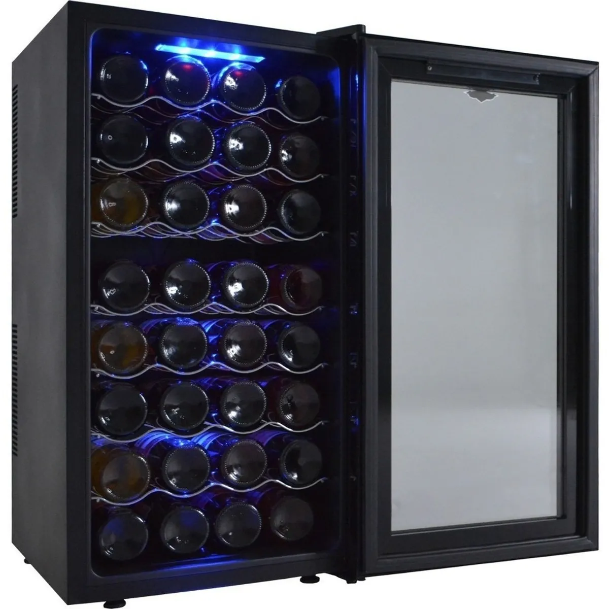 GUTSTARK - Cava De Vinos 32 Botellas Enfriadora Frigobar Nevera Licor