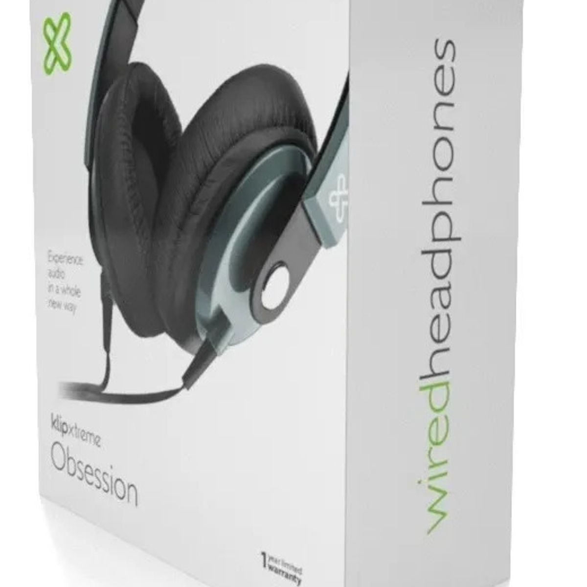 KLIPXTREME - Diadema Klipxtreme Obession Khs-550wh Control De Audio-35mm