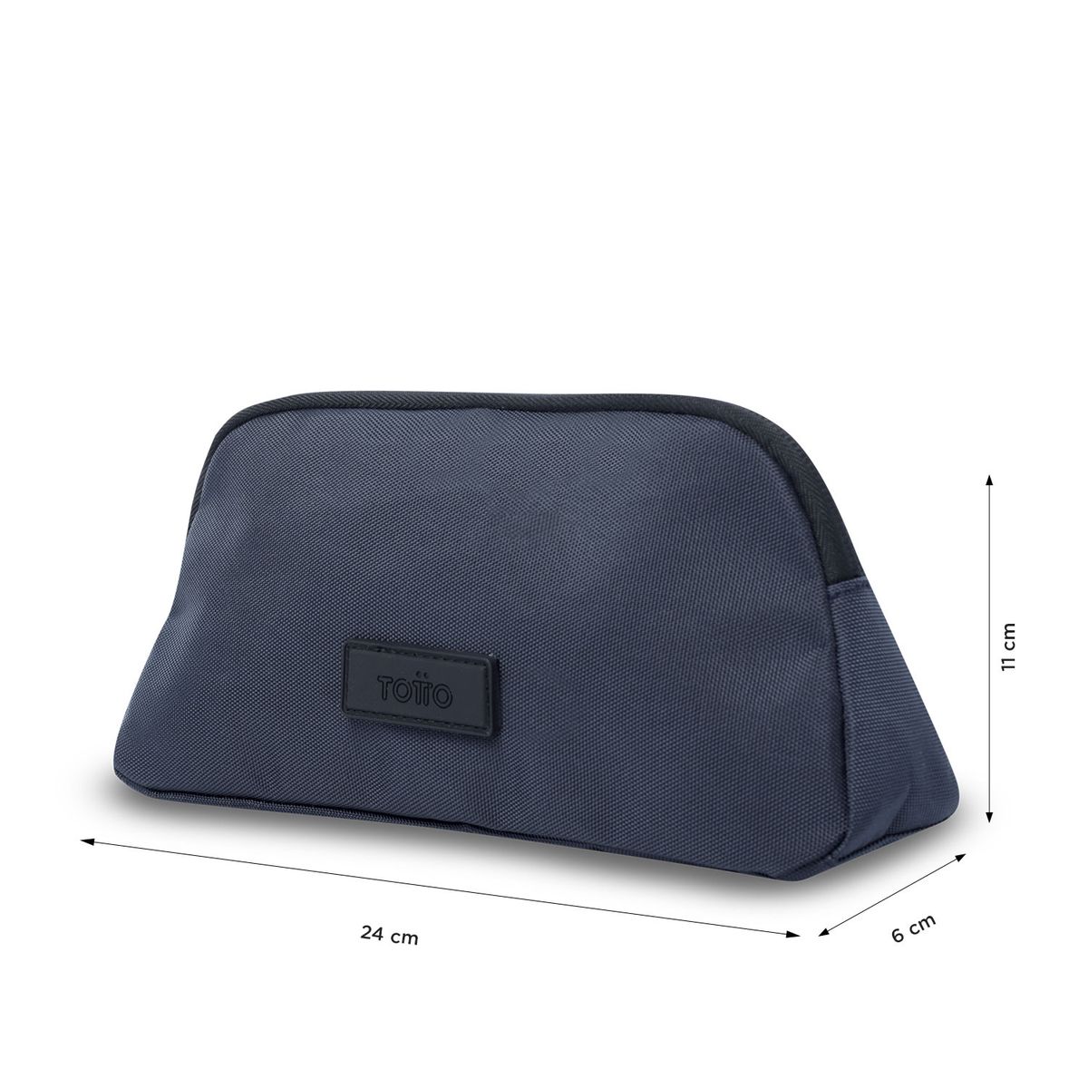 TOTTO - Multiuso Cartuchera Unico Bolsillo Rpet Rocky Azul Totto