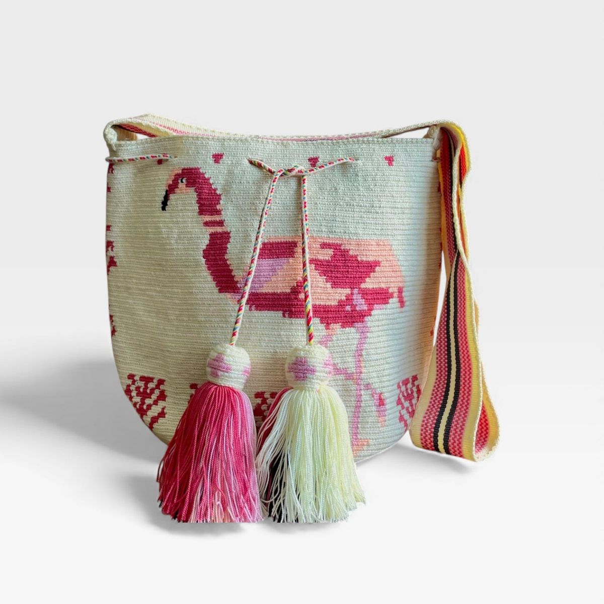 GENERICO - Mochila  Bolso Wayuu Talla L