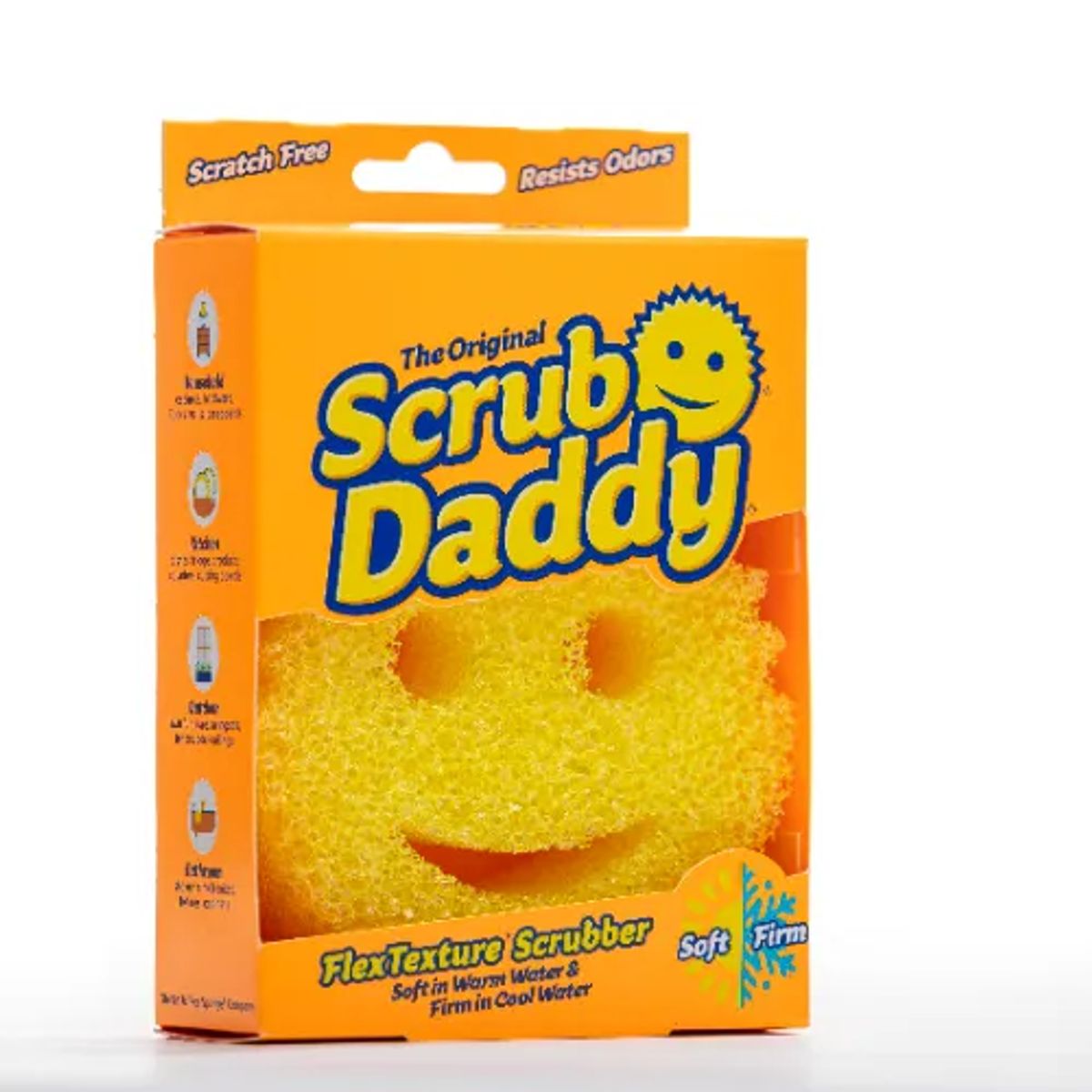 SCRUB DADDY - Esponja Scrub Daddy Original Suave Y Firme No Raya