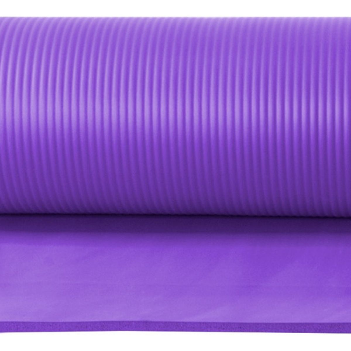 CENTURFIT - Tapete Yoga Grueso Ejercicios Pilates Relajacion Fitness Color Morado