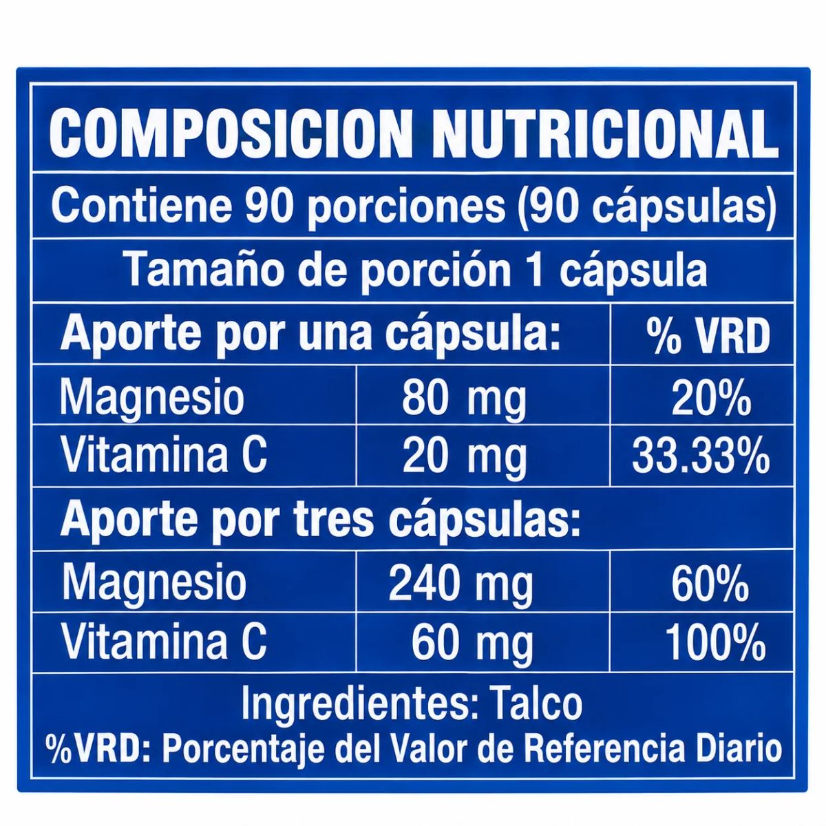MINERALIN - ALIMENTO CON VITAMINAS + CITRATO DE MAGNESIO X 240MG MINERALIN