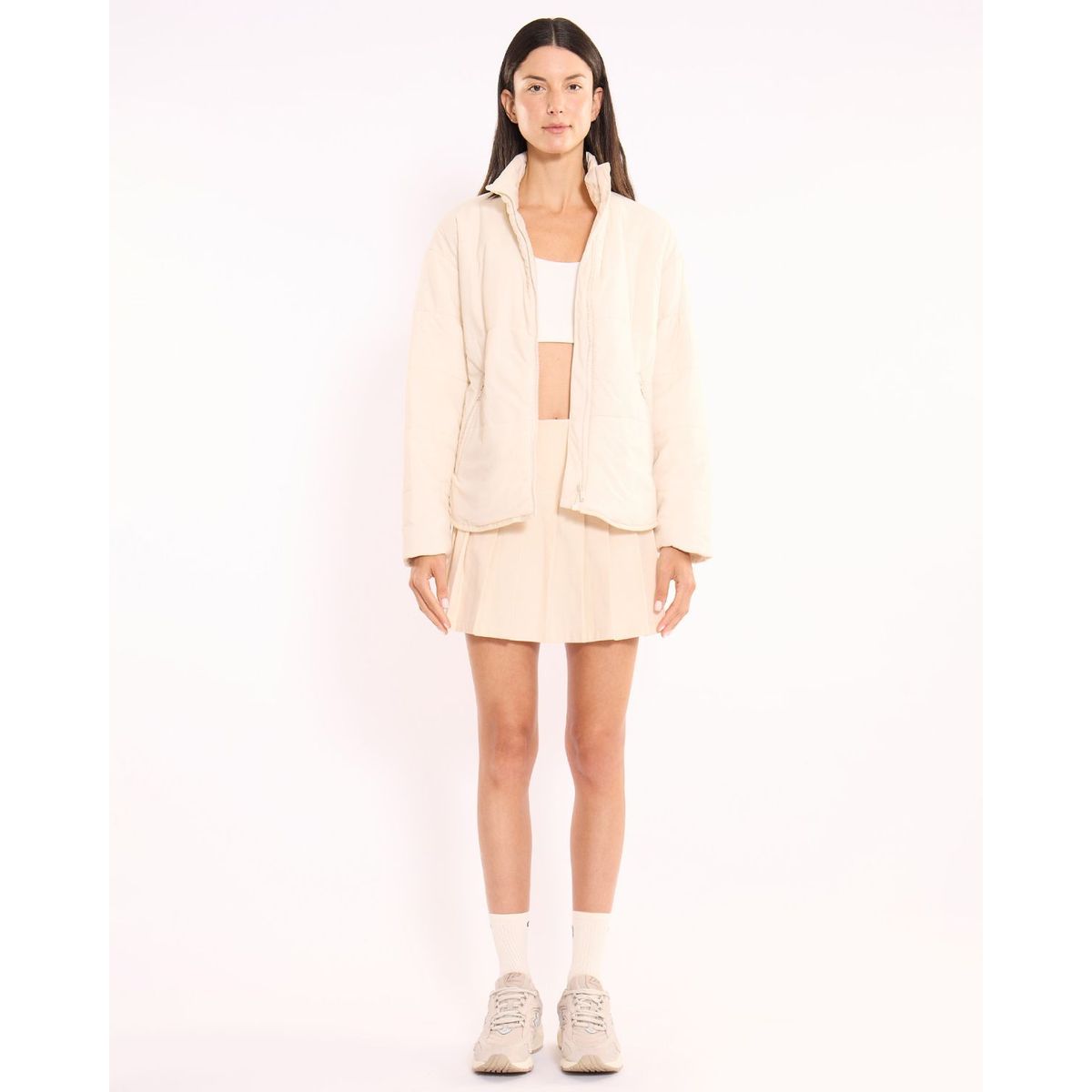 ATMOS - Top Soporte Alto Aerius Skin  Para Mujer Blanco Atmos