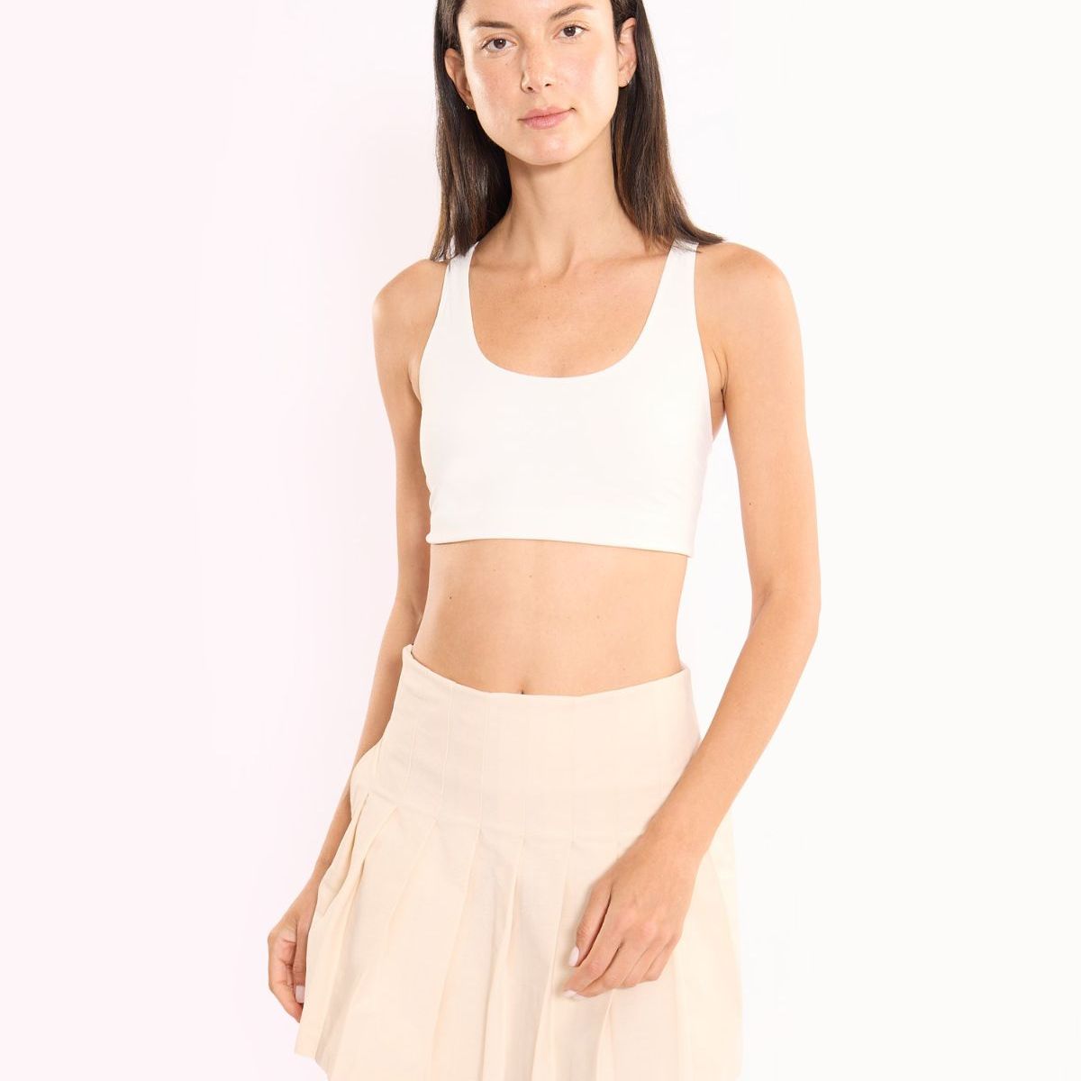 ATMOS - Top Soporte Alto Aerius Skin  Para Mujer Blanco Atmos