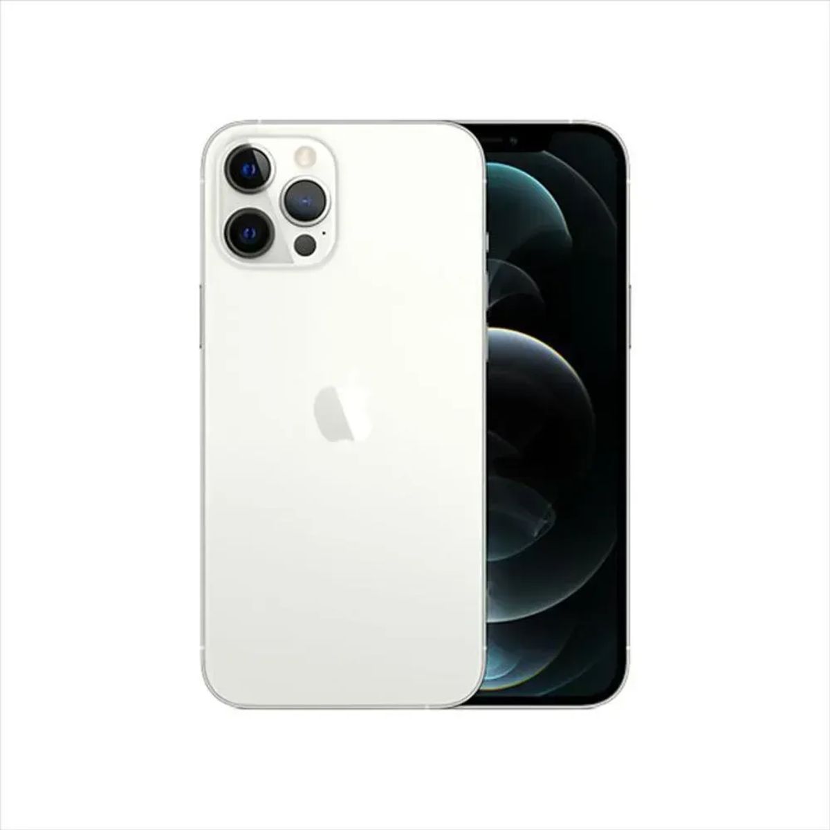 APPLE - Celular Iphone 12 Pro 128 Gb 5G Plateado Reacondicionado +14 Meses de Garantia + Panel Solar
