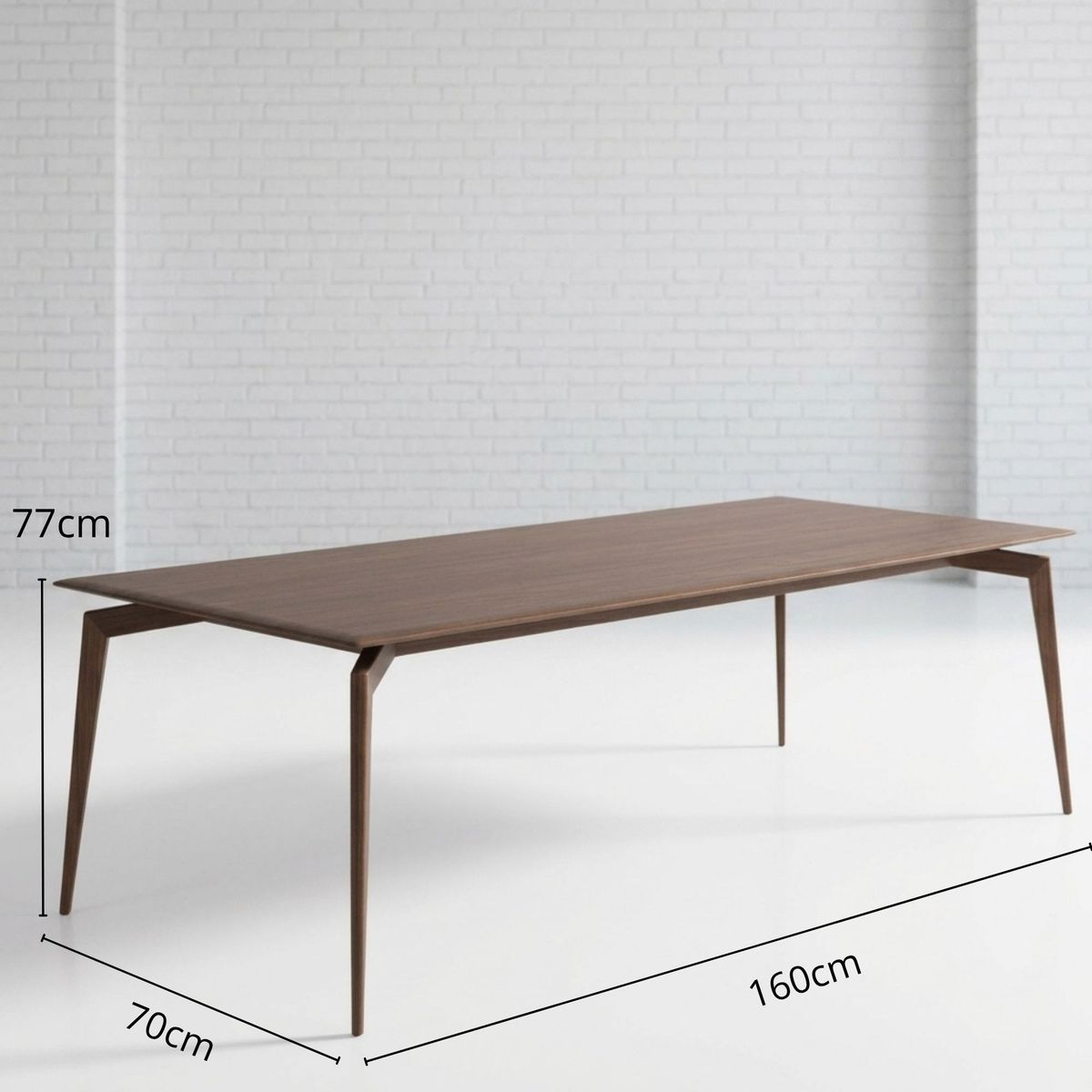 22 GRADOS DECORACION - Mesa comedor Luna 160cm x 70cm