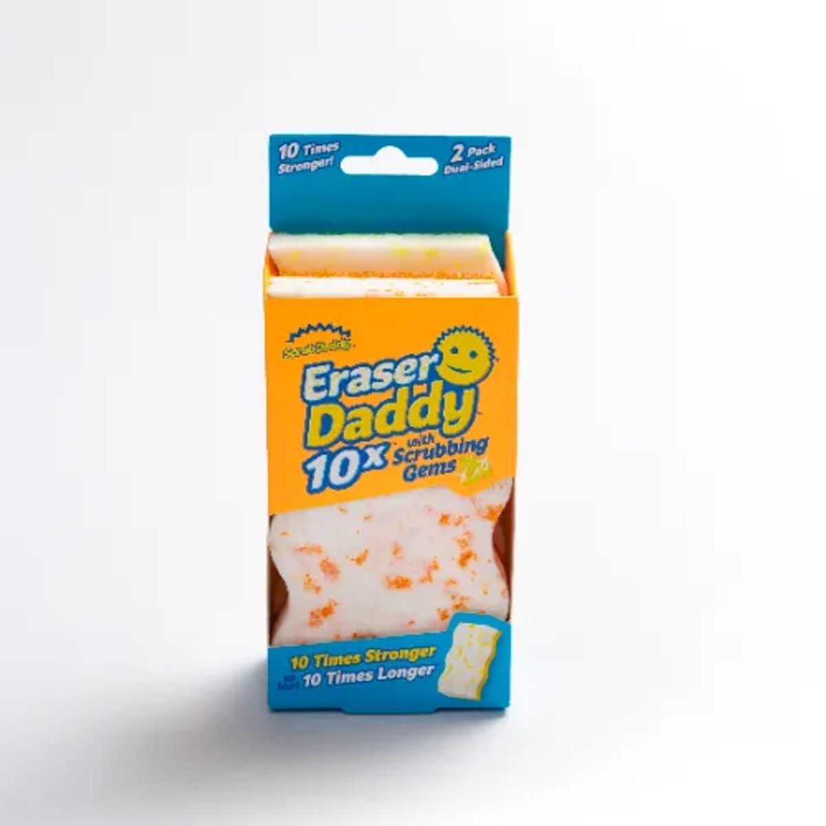 SCRUB DADDY - Esponja Scrub Daddy Eraser Pack X 2 Borrador Mágico Doble Cara