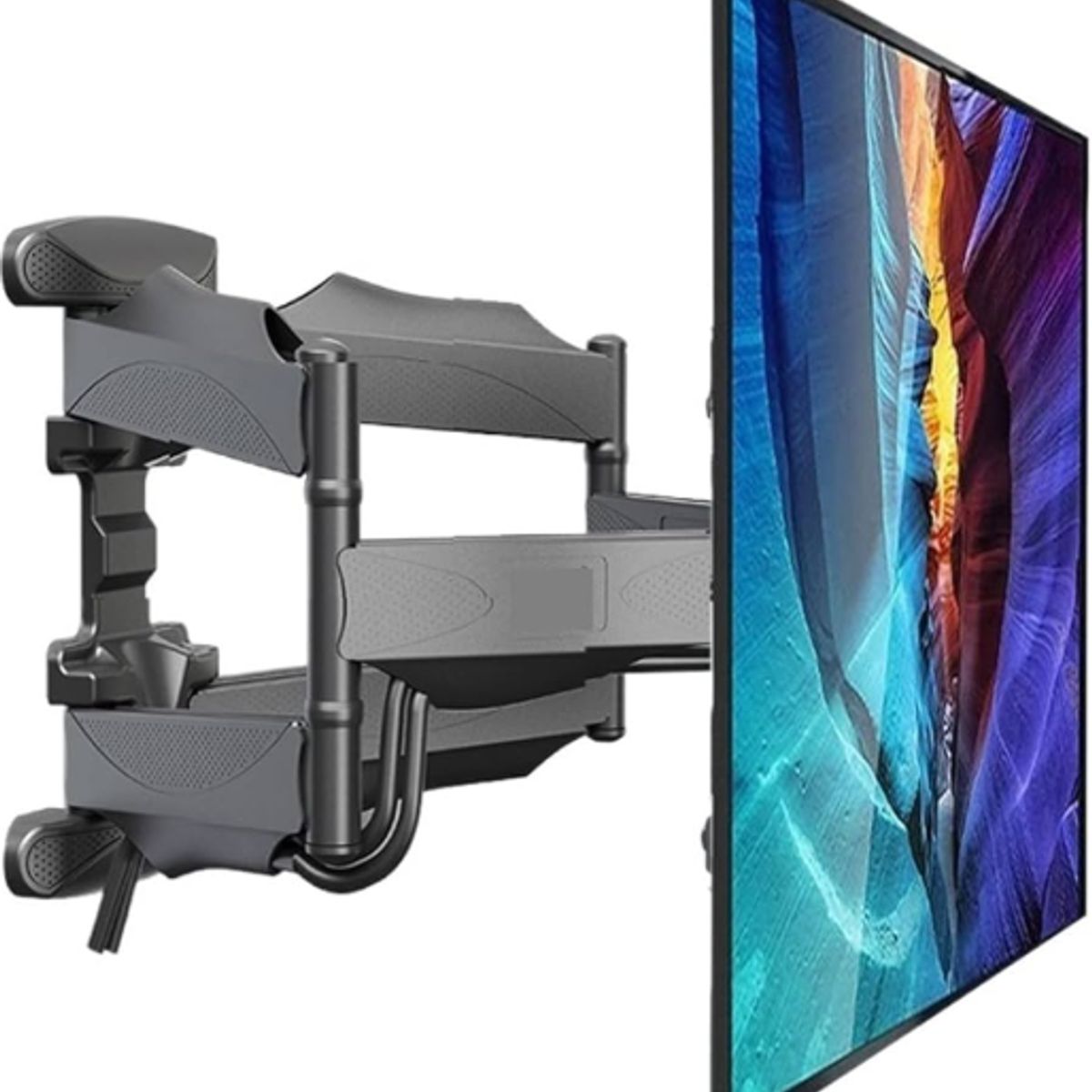 GENERICO - Soporte TV de 32 hasta 75 model P5 Doble Brazo giratorio y con inclinación