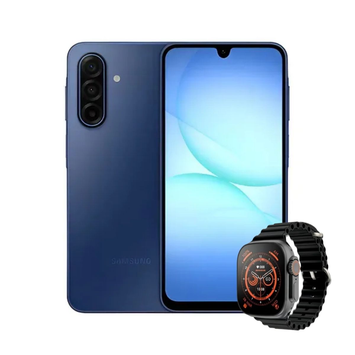 SAMSUNG - Celular Samsung Galaxy A17 256GB 8GB Ram 5G Azul + Smartwatch