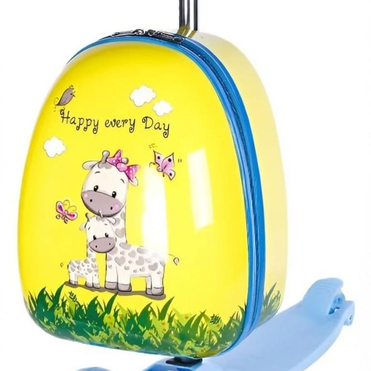 XIONG CHENG - Scooter Patineta Para Niños Monopatin INCLUYE EQUIPAJE IMPERMEABLE