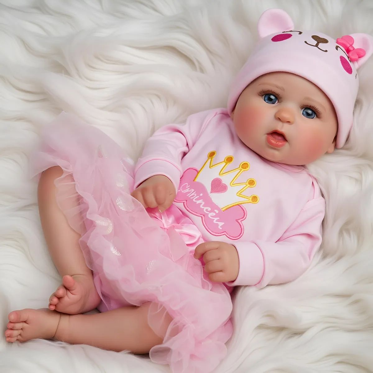 GENERICO - Bebe Reborn Muñeca Cuerpo  Algodon Niña renacida
