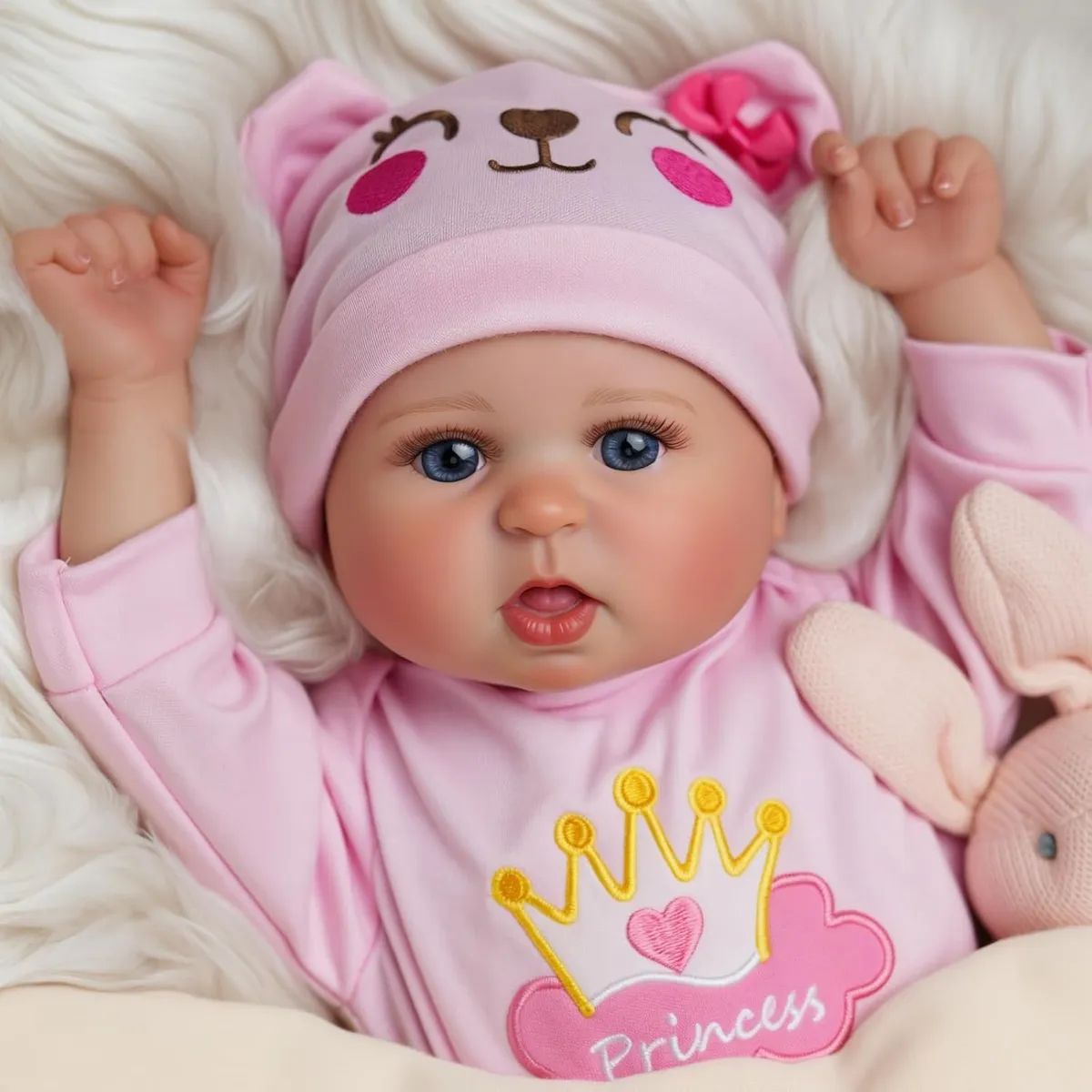 GENERICO - Bebe Reborn Muñeca Cuerpo  Algodon Niña renacida