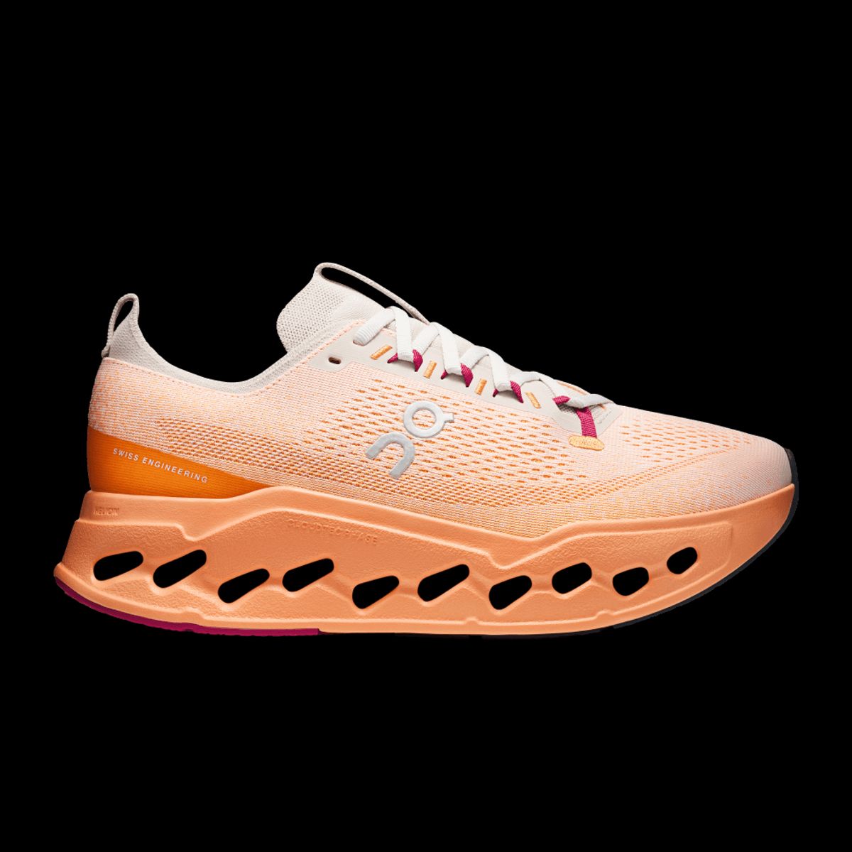 ON RUNNING - On Cloudsurfer Max Tenis naranja de hombre para correr