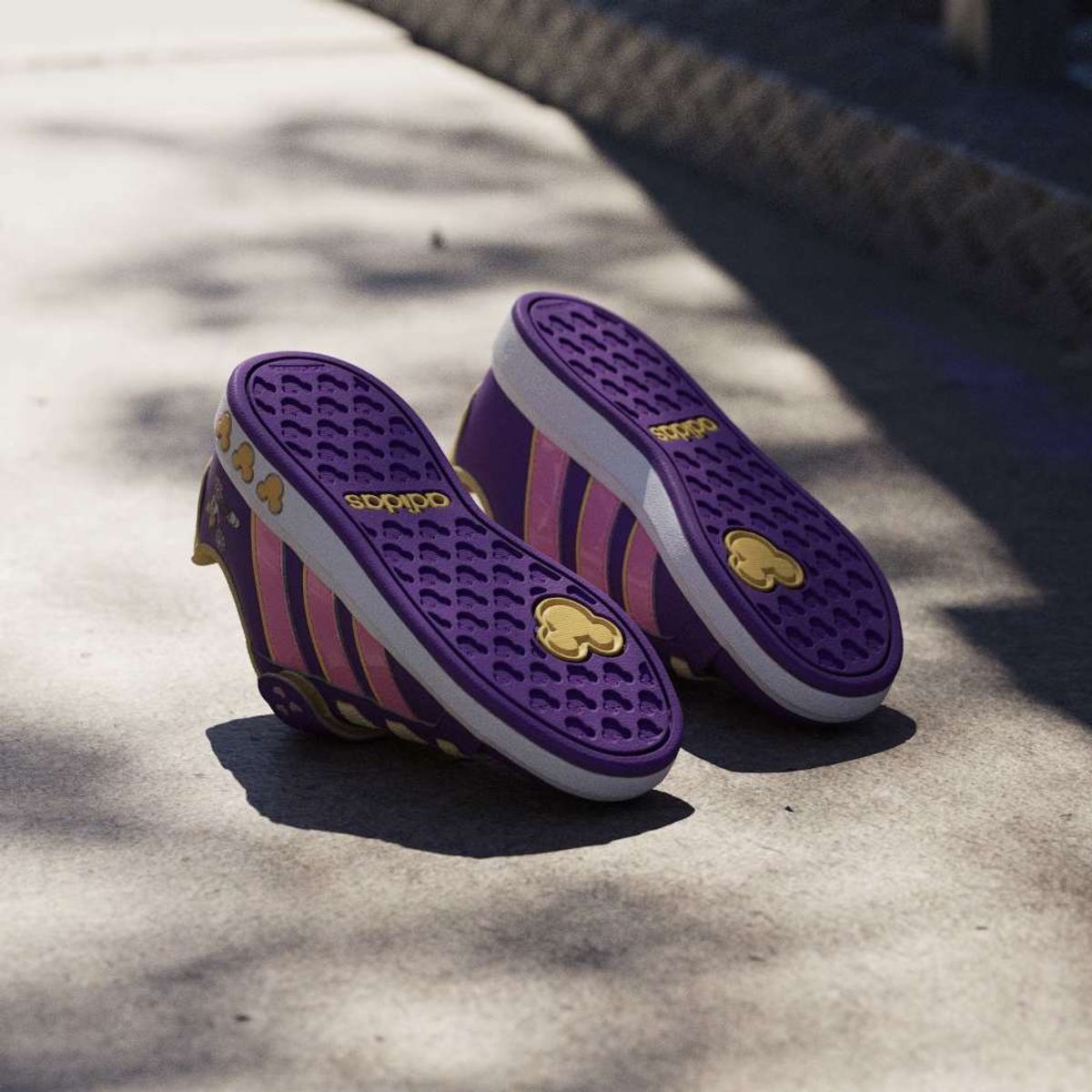 ADIDAS - Adidas Disney Minnie Mouse Grand Court Tenis morado de niño lifestyle