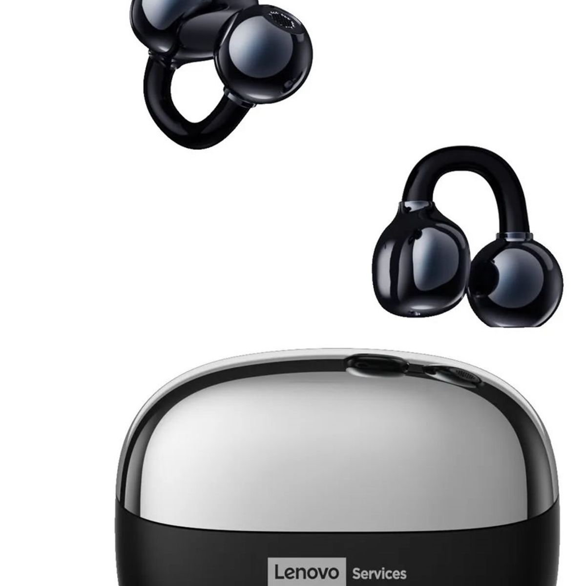 LENOVO - Audífonos Inalámbricos Lenovo LE302 Bluetooth 6.0 ANC OWS Clip Oreja