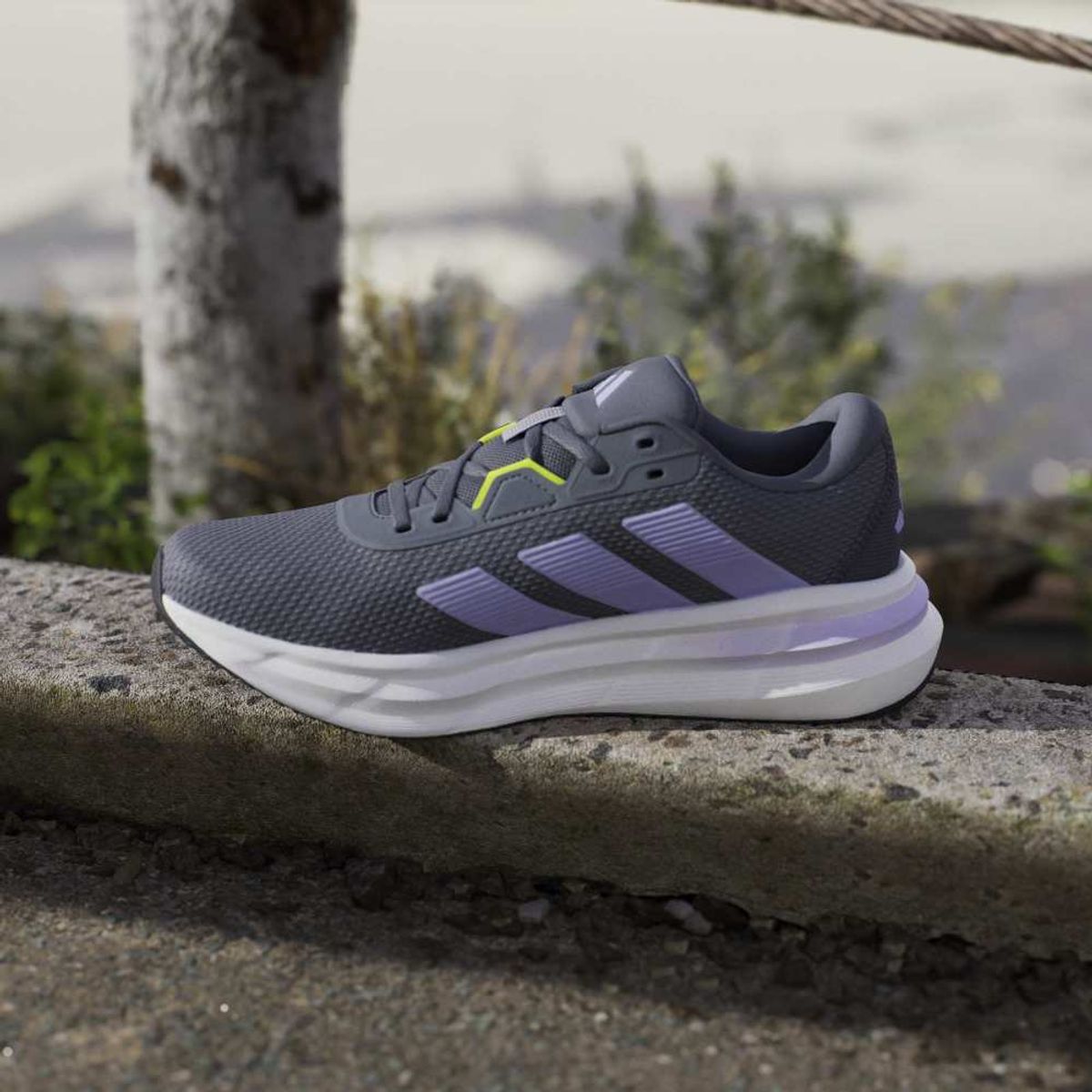ADIDAS - Adidas Galaxy 7 W Tenis gris de mujer para correr