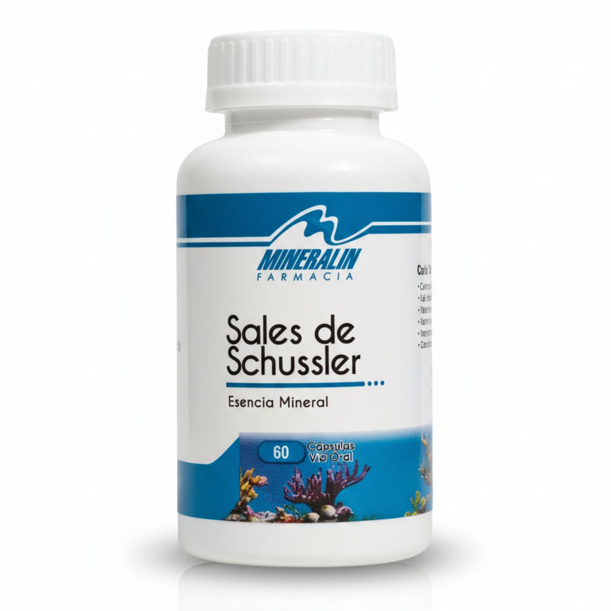 MINERALIN - SUPLEMENTO CON MINERALES X 60 UNIDADES/ SALES DE SCHUSSLER