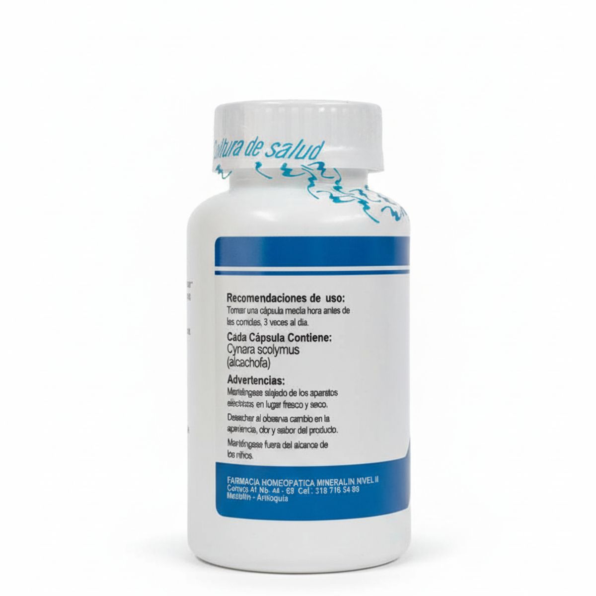 MINERALIN - SUPLEMENTO CON VITAMINAS + ALCACHOFA X 100 UNIDADES/ MINERALIN