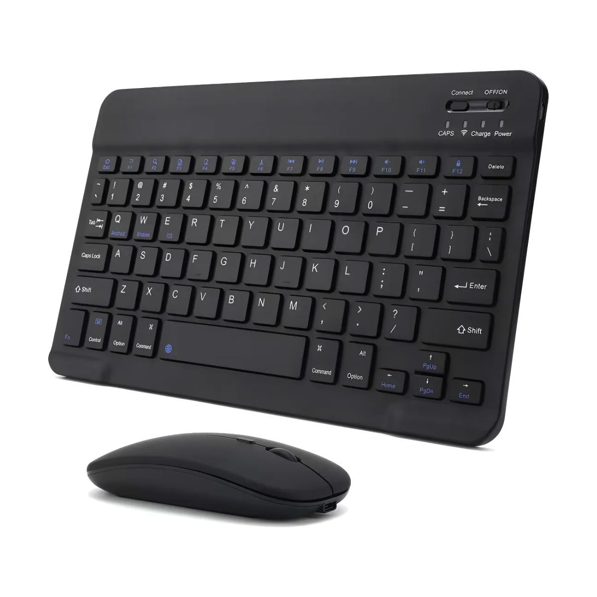 GENERICO - Combo Mouse Teclado Bluetooth Para Tabletcelularpc