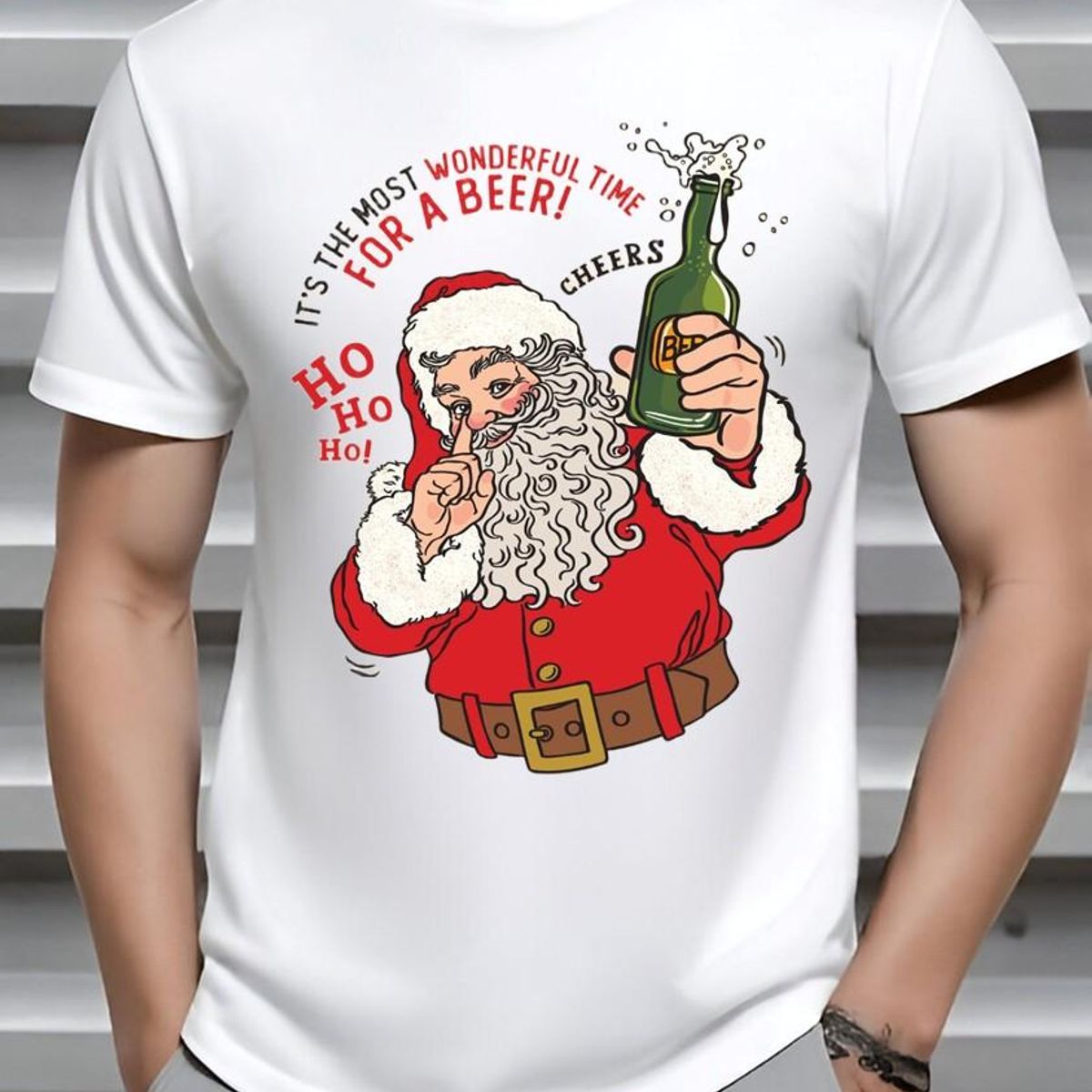 ESTILO - Camiseta De Navidad Cuello Redondo Ismi