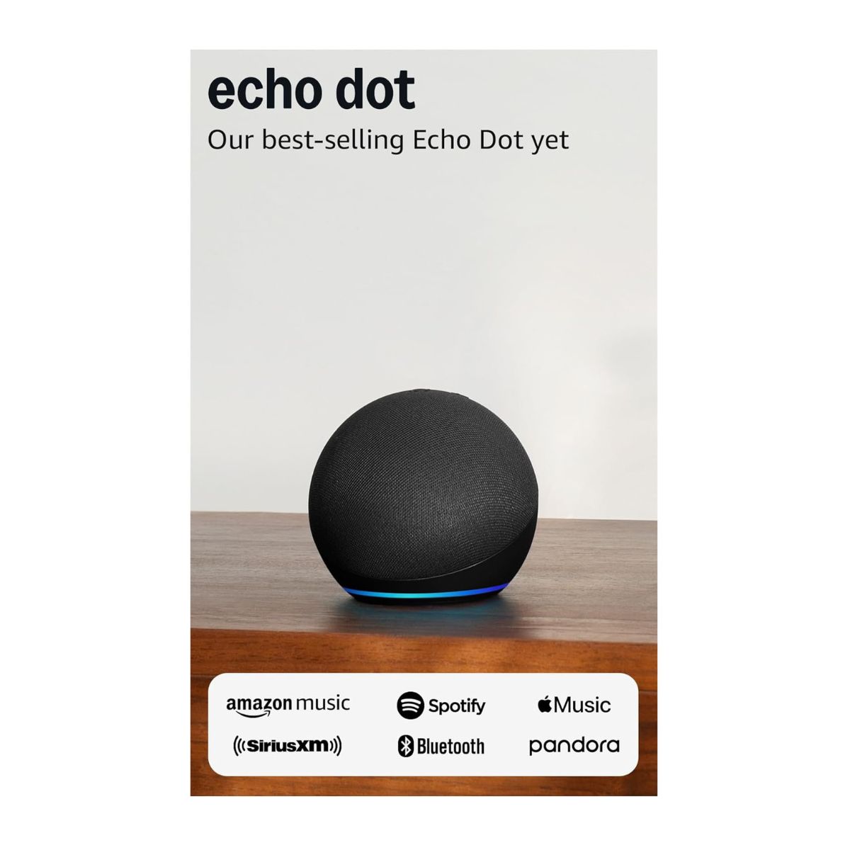 AMAZON - Amazon Echo Dot 5th Gen Alexa Parlante Inteligente Negro