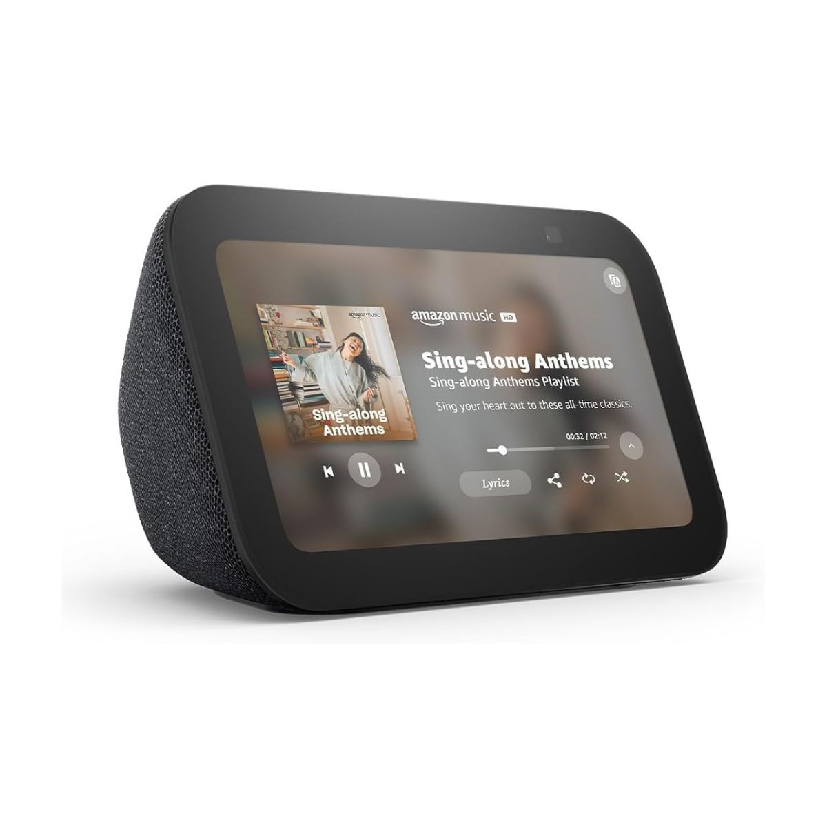 AMAZON - Amazon Echo Show 5 3rd Gen Asistente Virtual Alexa Pantalla 5.5 Color Negro