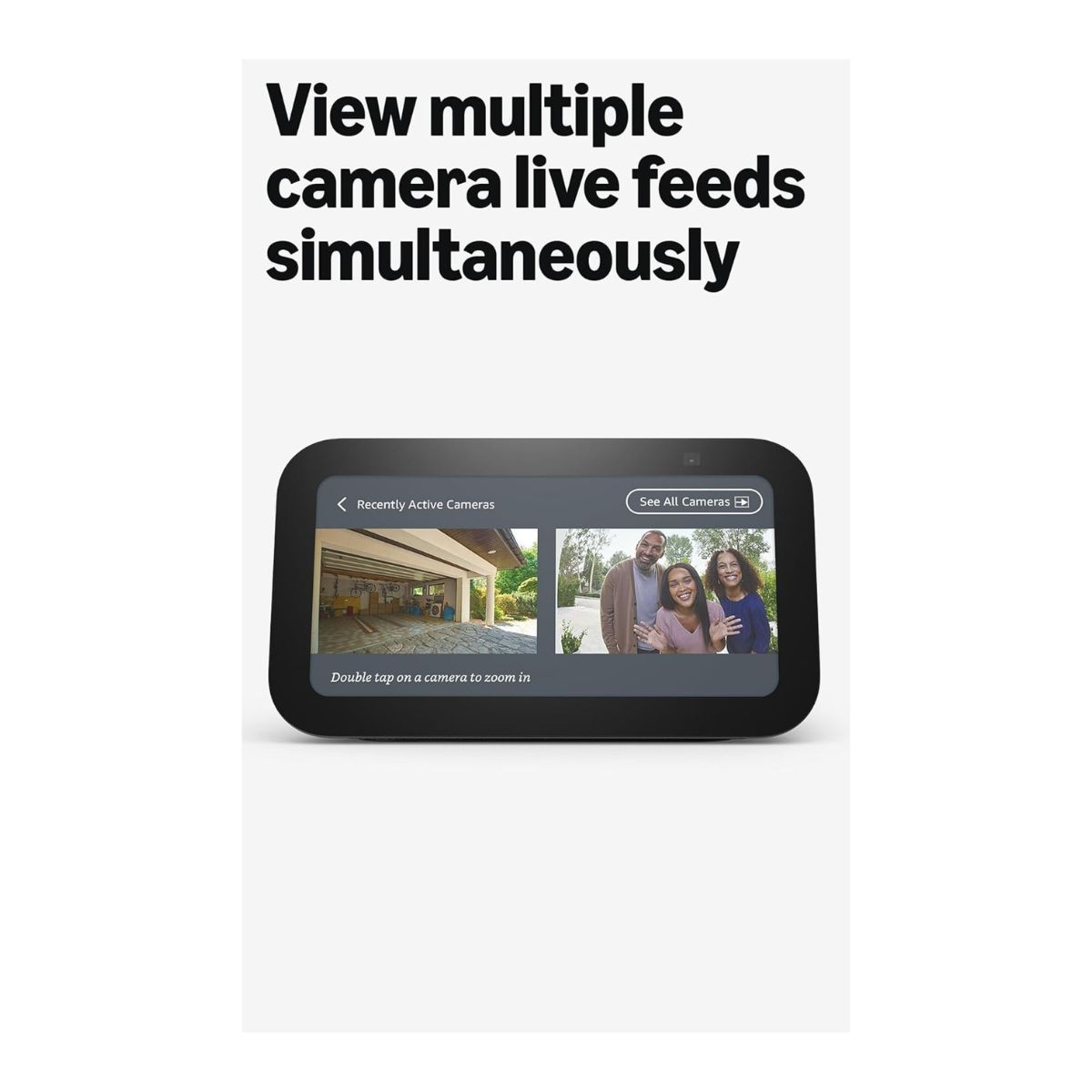 AMAZON - Amazon Echo Show 5 3rd Gen Asistente Virtual Alexa Pantalla 5.5 Color Negro