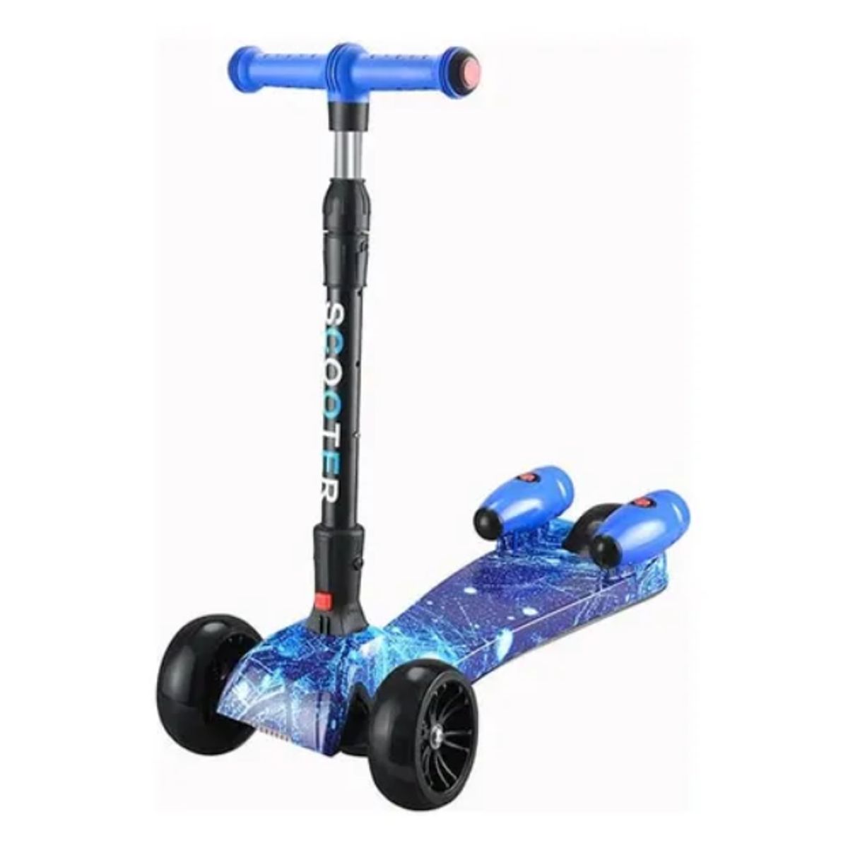 GENERICO - Patineta Para Niños Con Luces Humo Y Parlante Bluetooth