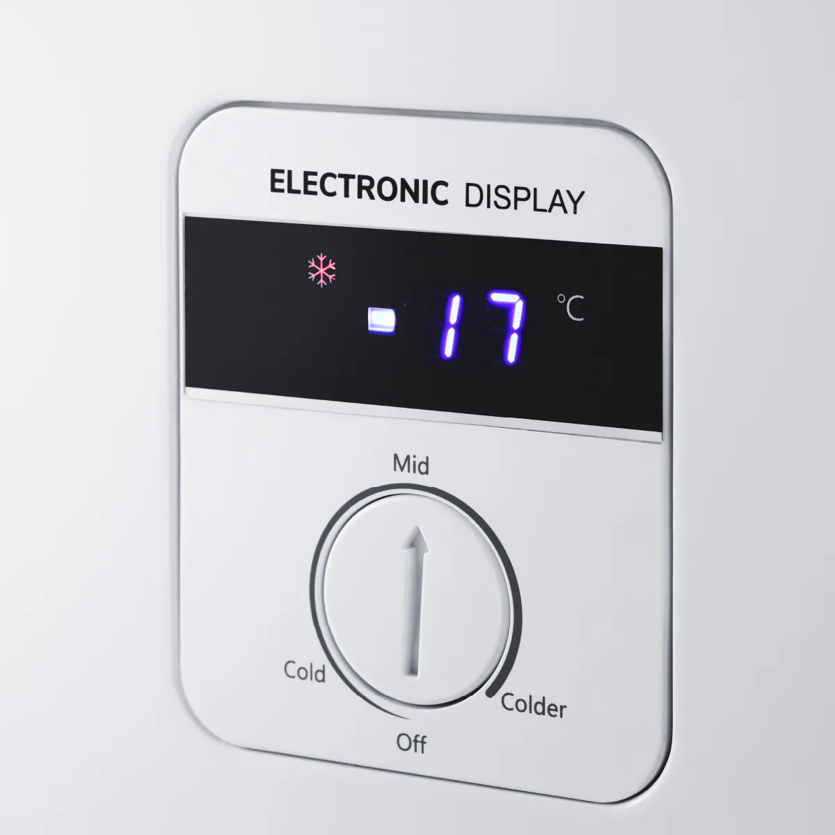 INDURAMA - Congelador Indurama CI-299TV  306 Litros Tapa en Vidrio