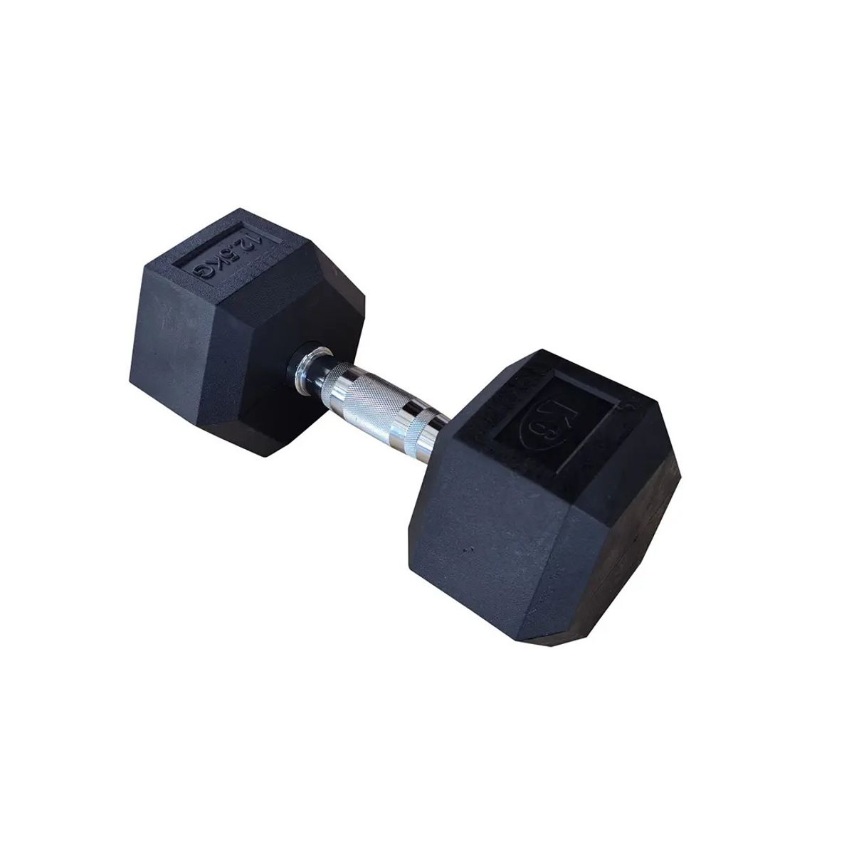 K6 - Mancuerna Hexagonal Encauchetada Gym 12.5 Kg K6