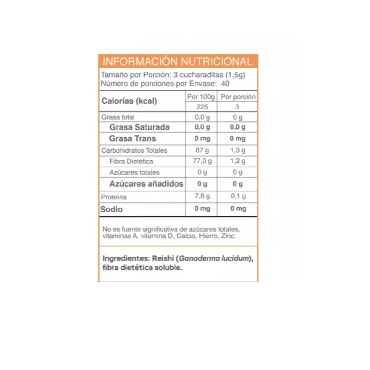 MINERALIN - MULTIVITAMINICO EN POLVO X 40 PORCIONES/ BETAGLUCANOS DE GANODERMA