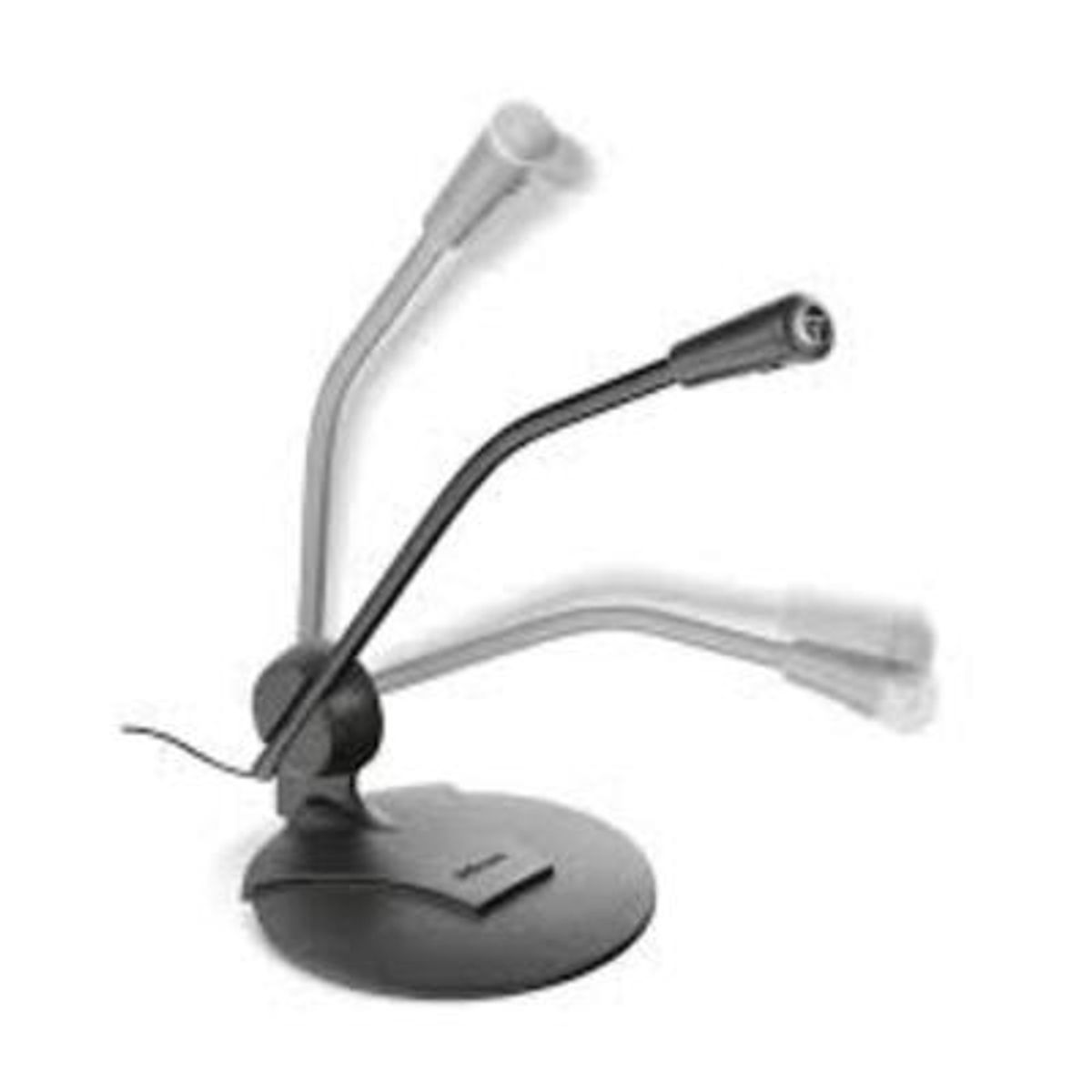 GENERICO - Microfono Para Pc Trust Primo De Base 35mm Cable 18m Negro