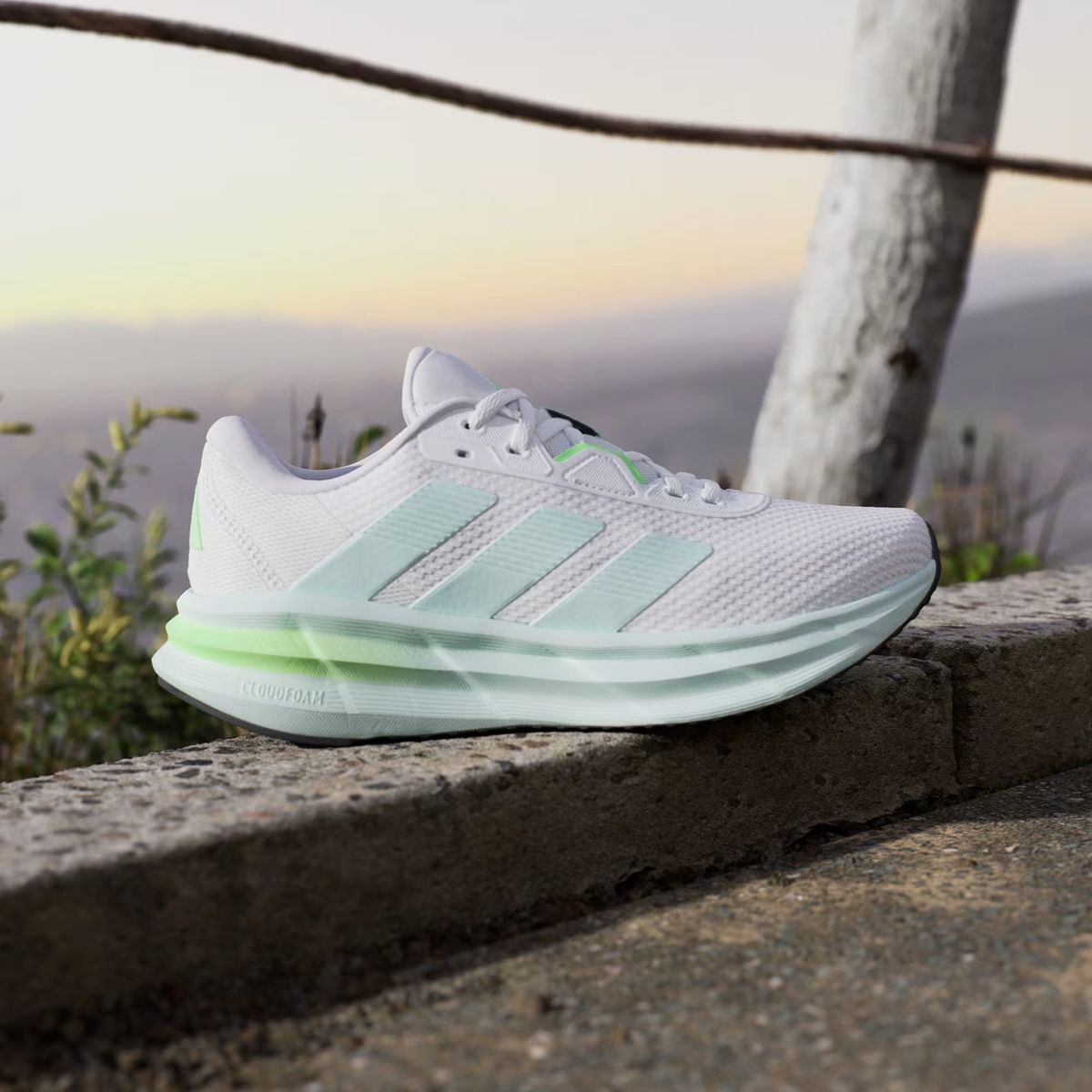 ADIDAS - Tenis Adidas Mujer Galaxy 7 JQ2610 Blanco Running