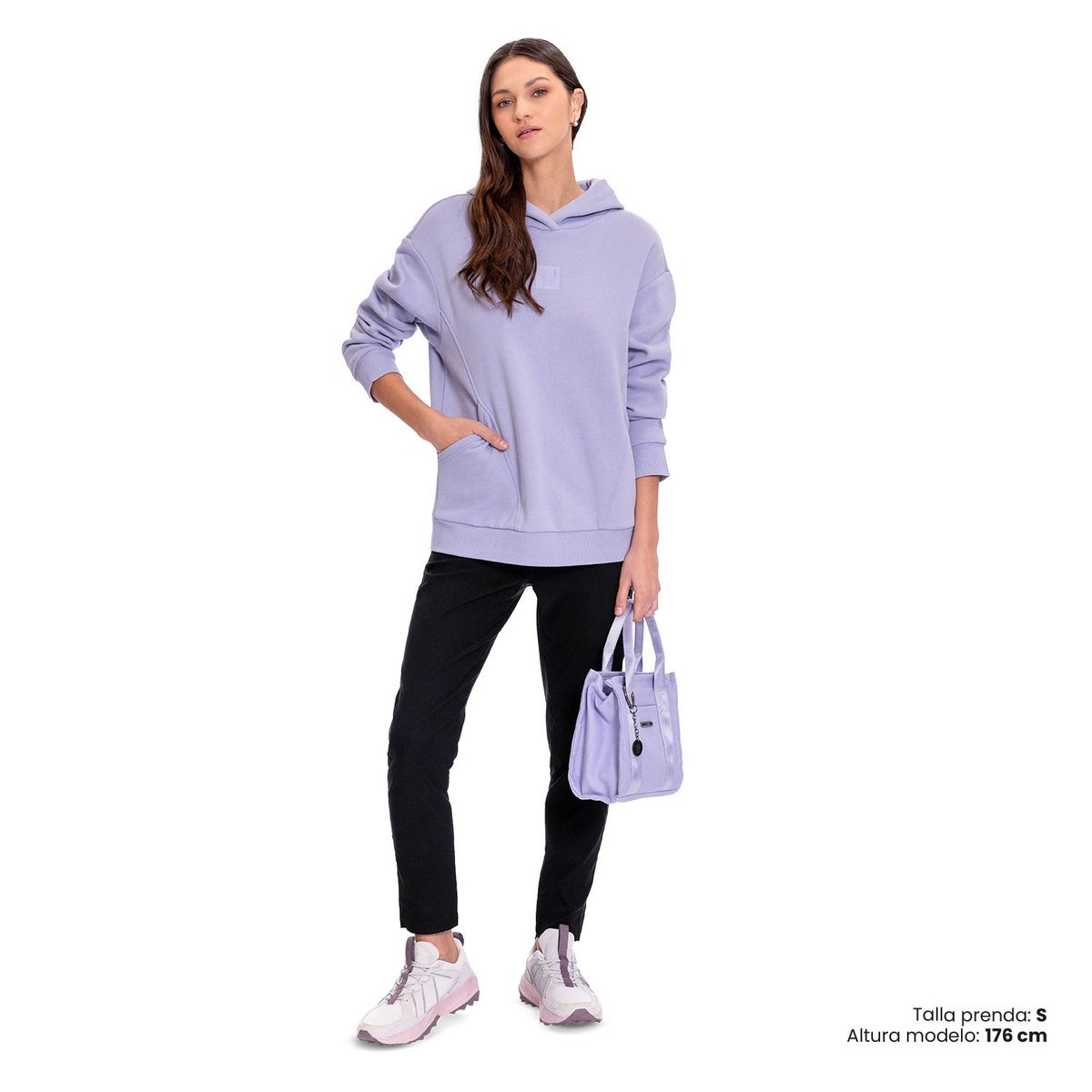 TOTTO - Buzo Tipo Hoodie Mistral Morado Para Mujer Totto