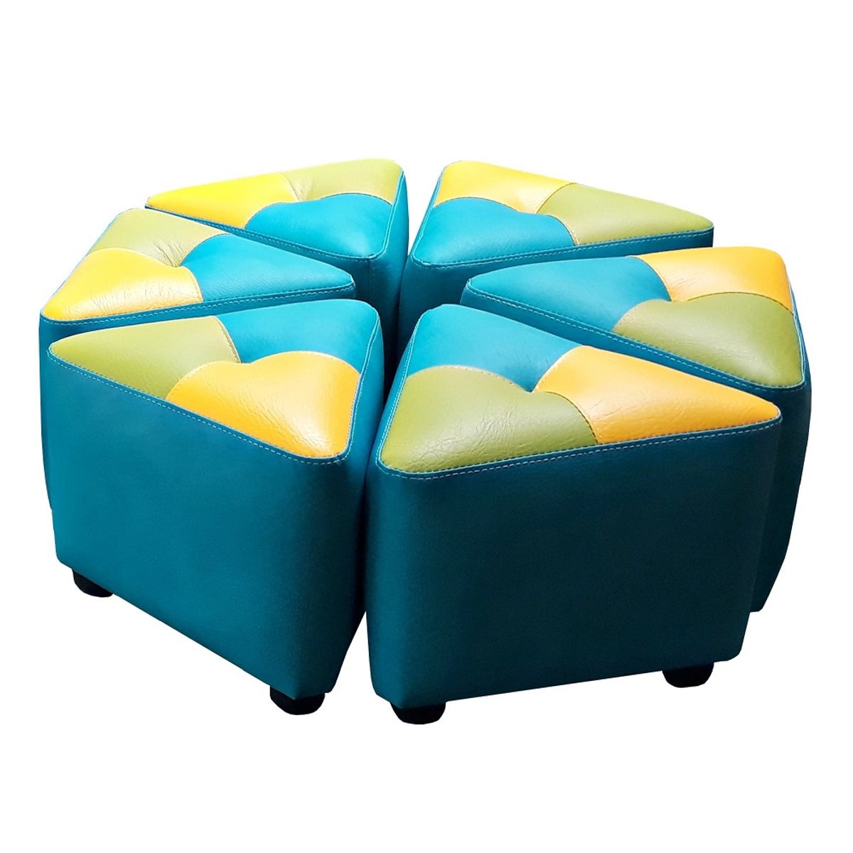 PUFF BOGOTA - Puff atrio Aguamarina