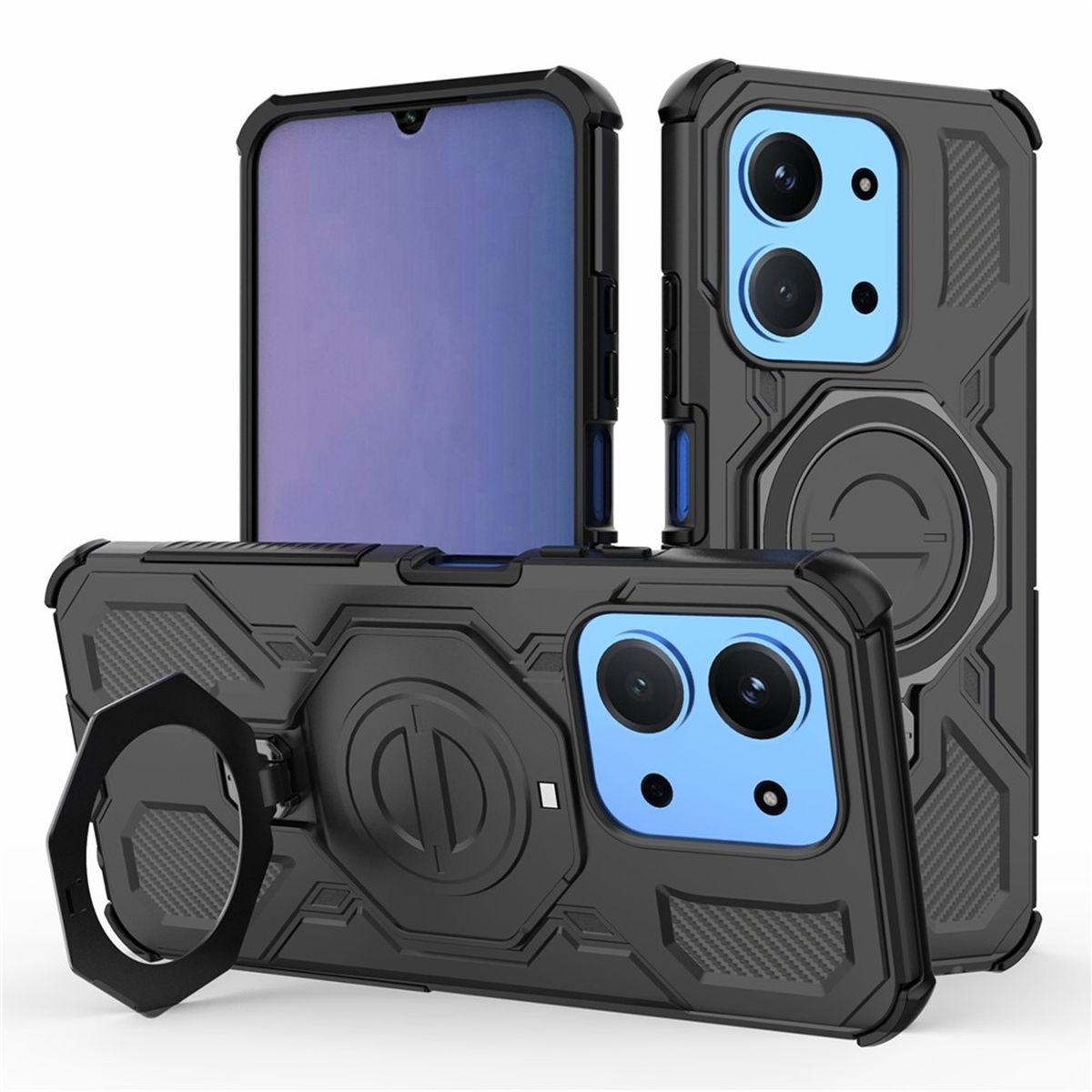 GENERICO - Funda Armadura Case Protector Compatible Xiaomi Redmi 15C 4G