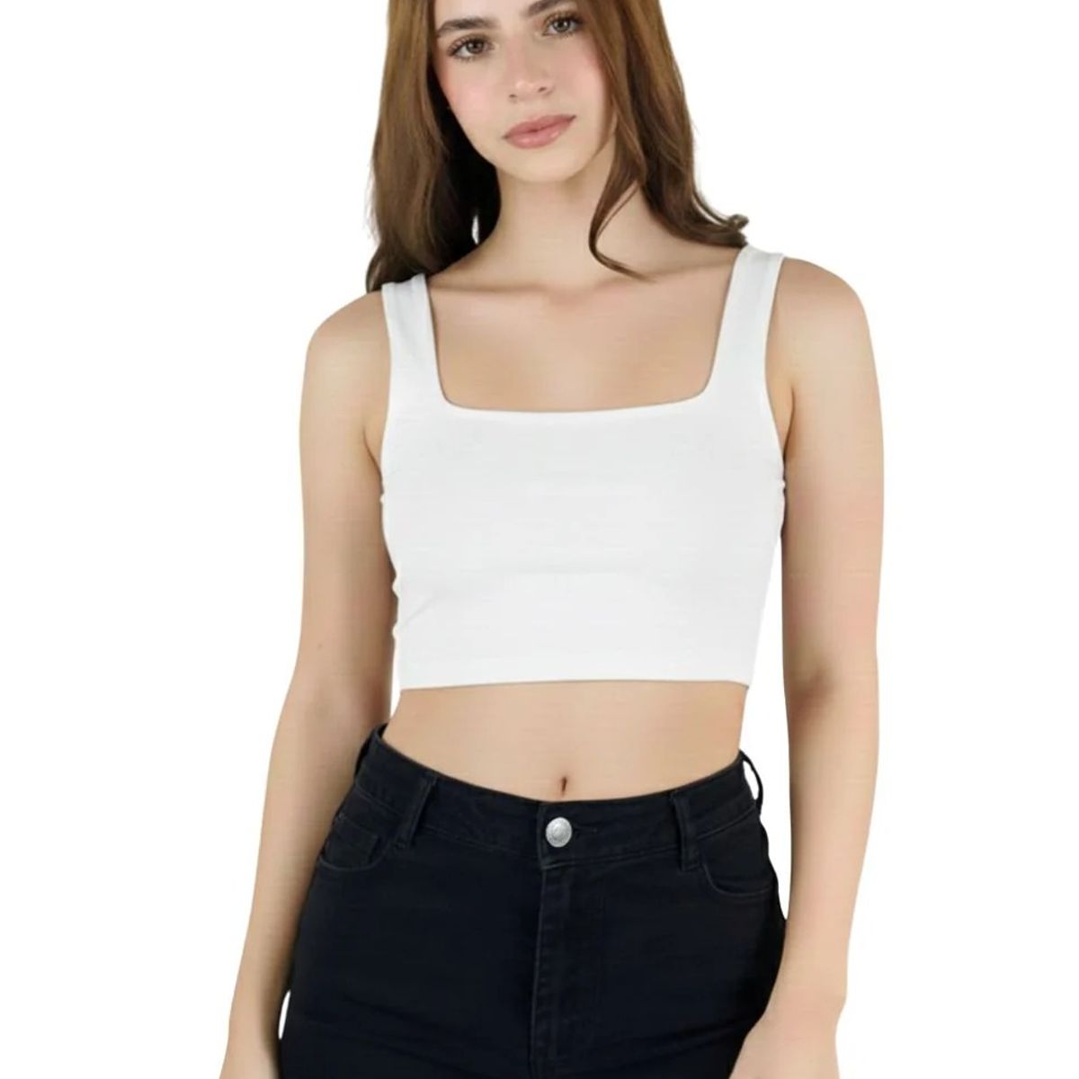 MOLGOA - Crop Top Para Mujer- The Pause