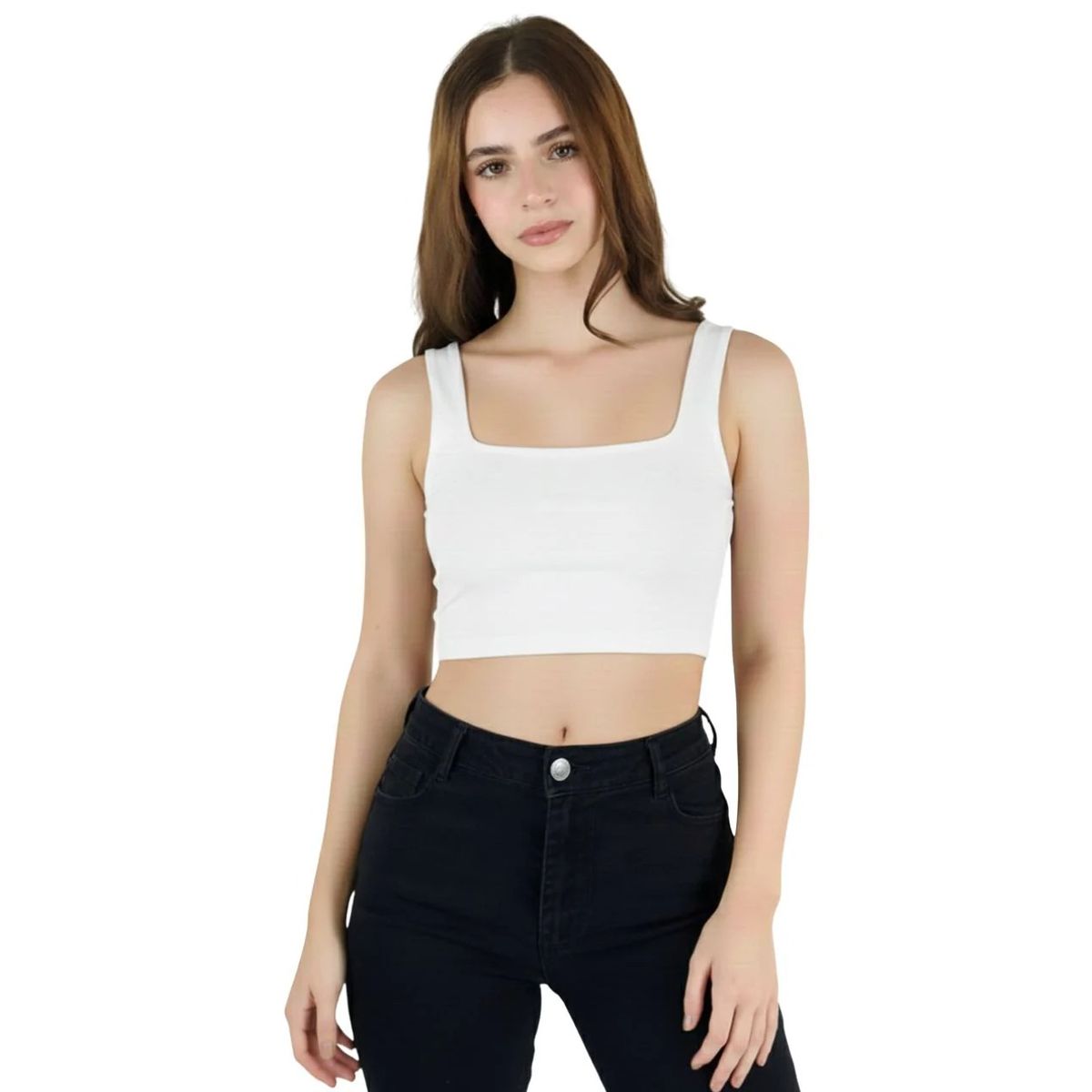 MOLGOA - Crop Top Para Mujer- The Pause