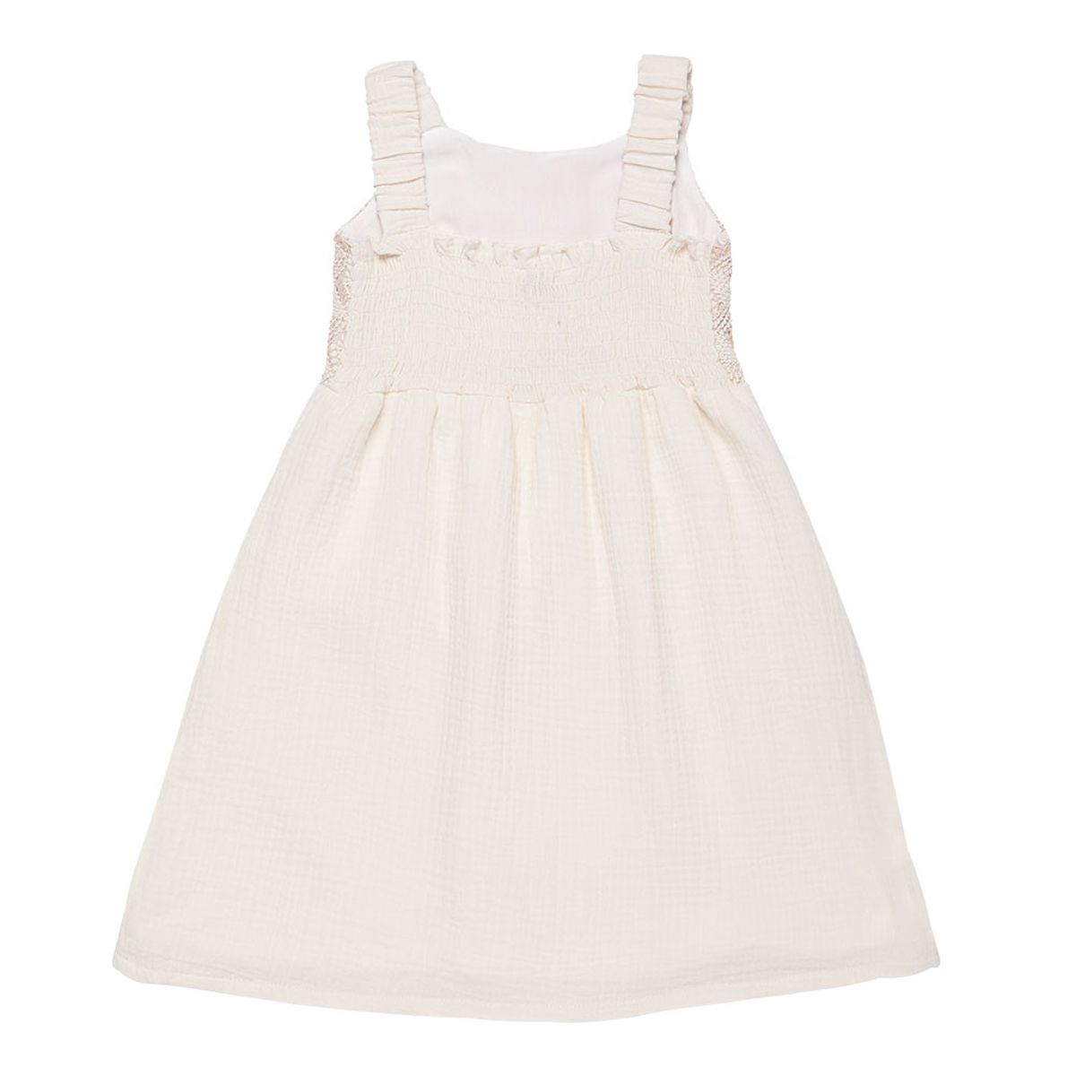 CODELIN - Vestido MS Con Guipiure Niña 390330A Codelín Marfil