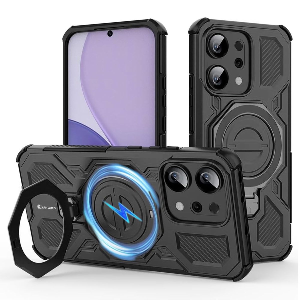 GENERICO - Funda Armadura Case Protector Compatible Oppo Reno 14 5G