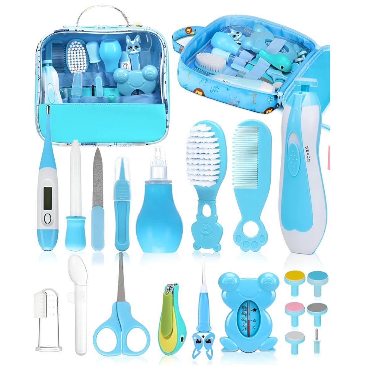 BABY ON - Kit Aseo Bebé 20 Piezas Completo Recién Nacido Con Estuche